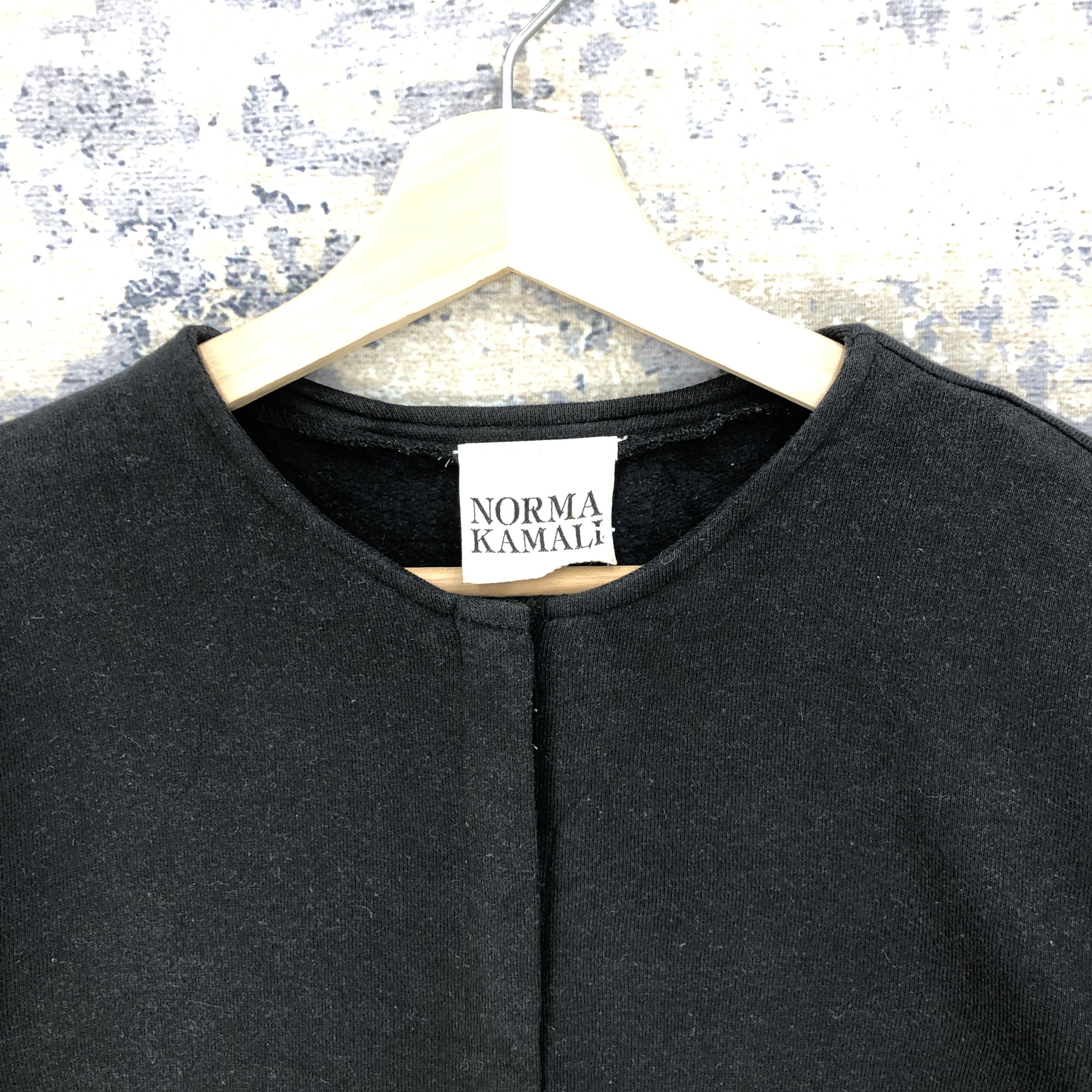 Vintage Y2K Norma Kamali Sweater Button Up Sweatshirt Jumper