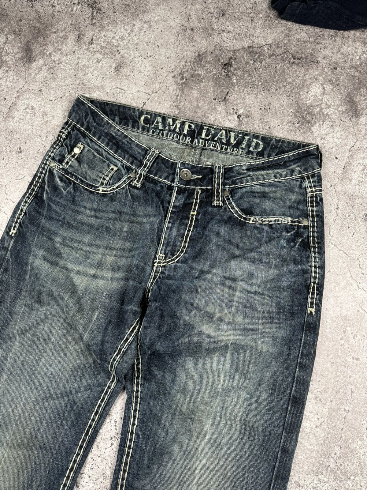 Japanese Brand × Seditionaries × Vintage Japanesse Brand Distressed Punk Style Denim Jeans Size US 30 / EU 46 - 2 Thumbnail