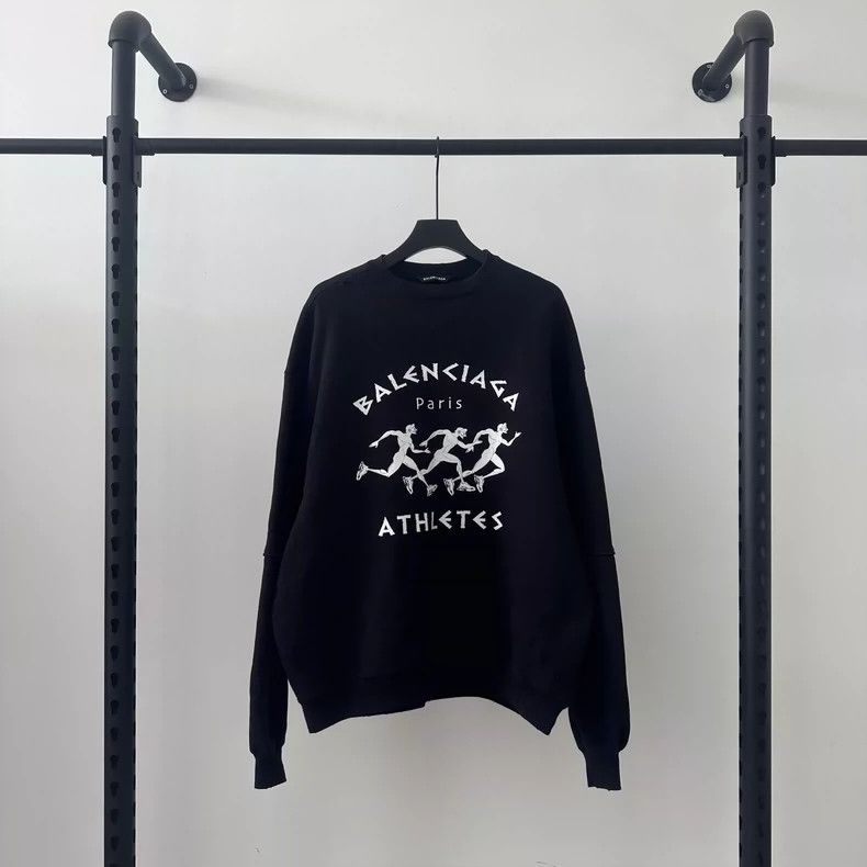 Balenciaga Balenciaga SS21 Marathon Logo Sweatshirt Size US XS / EU 42 / 0 - 1 Thumbnail