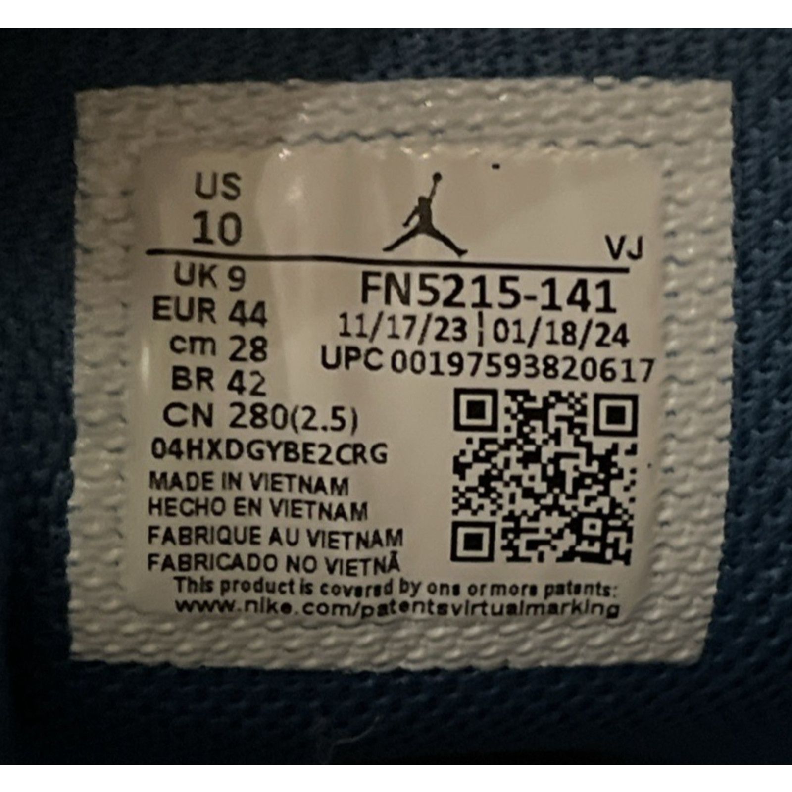 Jordan Brand × Nike Jordan 1 Mid SE Industrial Blue/White Size 10 Men's Sneakers Size US 10 / IT 40 - 6 Thumbnail