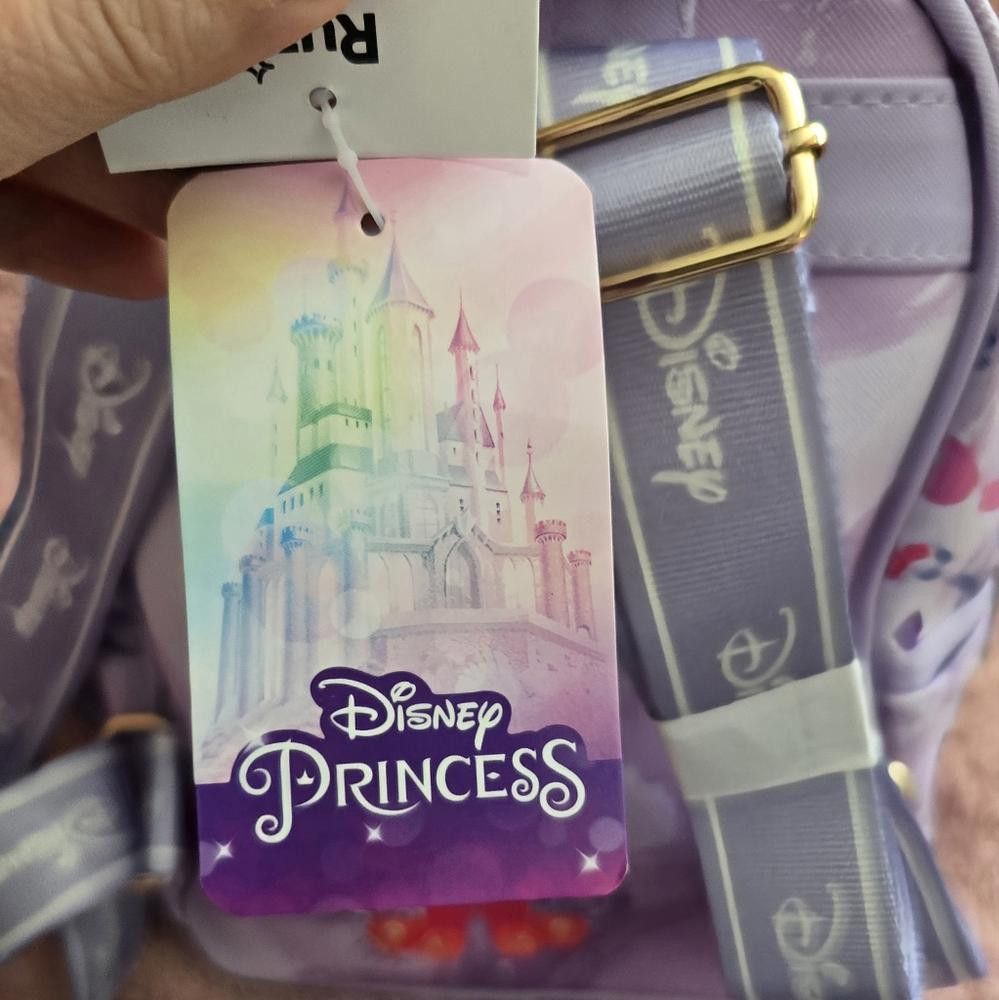 Disney Disney Sleeping Beauty 11 Inch Vegan Leather Mini Backpack Size ONE SIZE - 5 Thumbnail