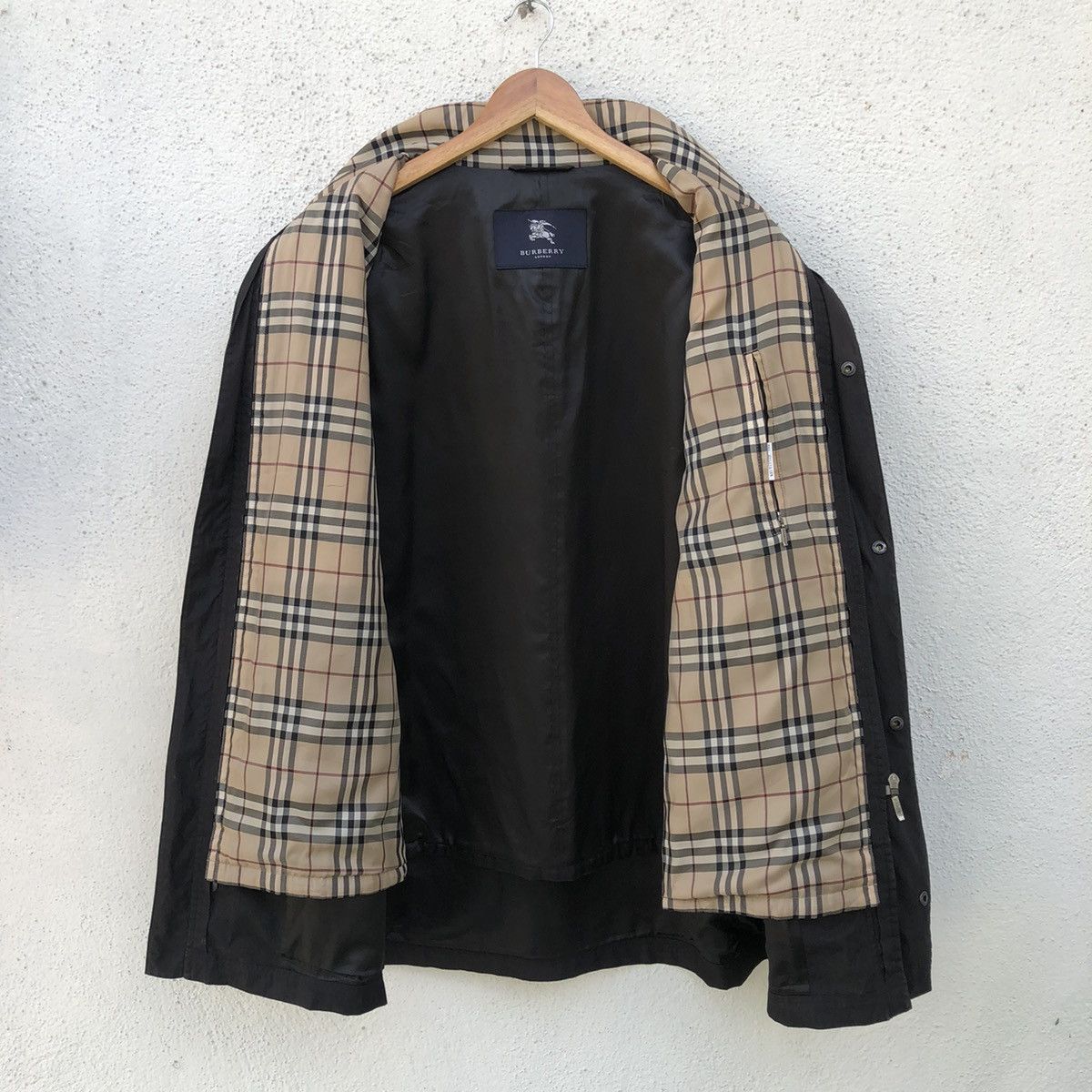 Burberry Burberry London Novacheck Button Zipper Parka Jacket Size US M / EU 48-50 / 2 - 9 Thumbnail