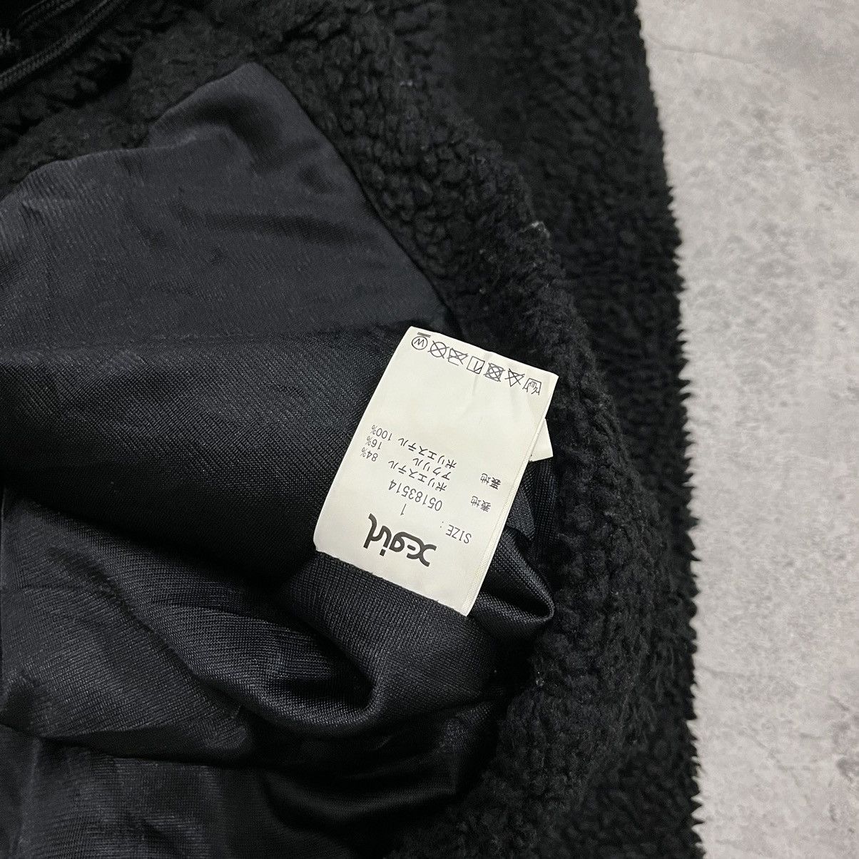 Japanese Brand × X-Girl X-Girl Boa Fleece Coach Jacket - Black Size M / US 6-8 / IT 42-44 - 10 Thumbnail
