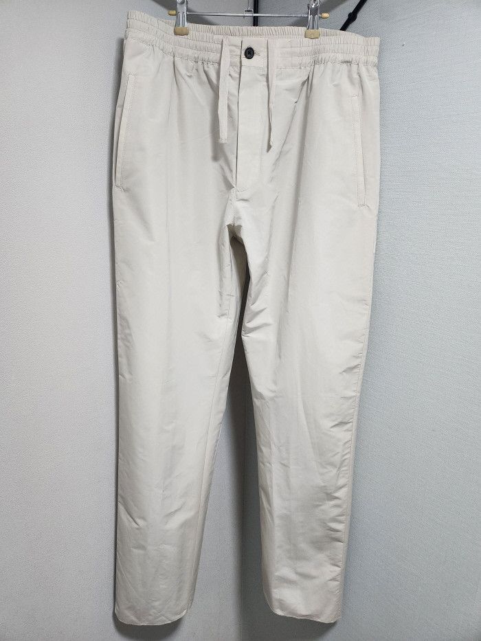 Lanvin LANVIN drawstring ivory easy trousers Size US 34 / EU 50 - 1 Thumbnail