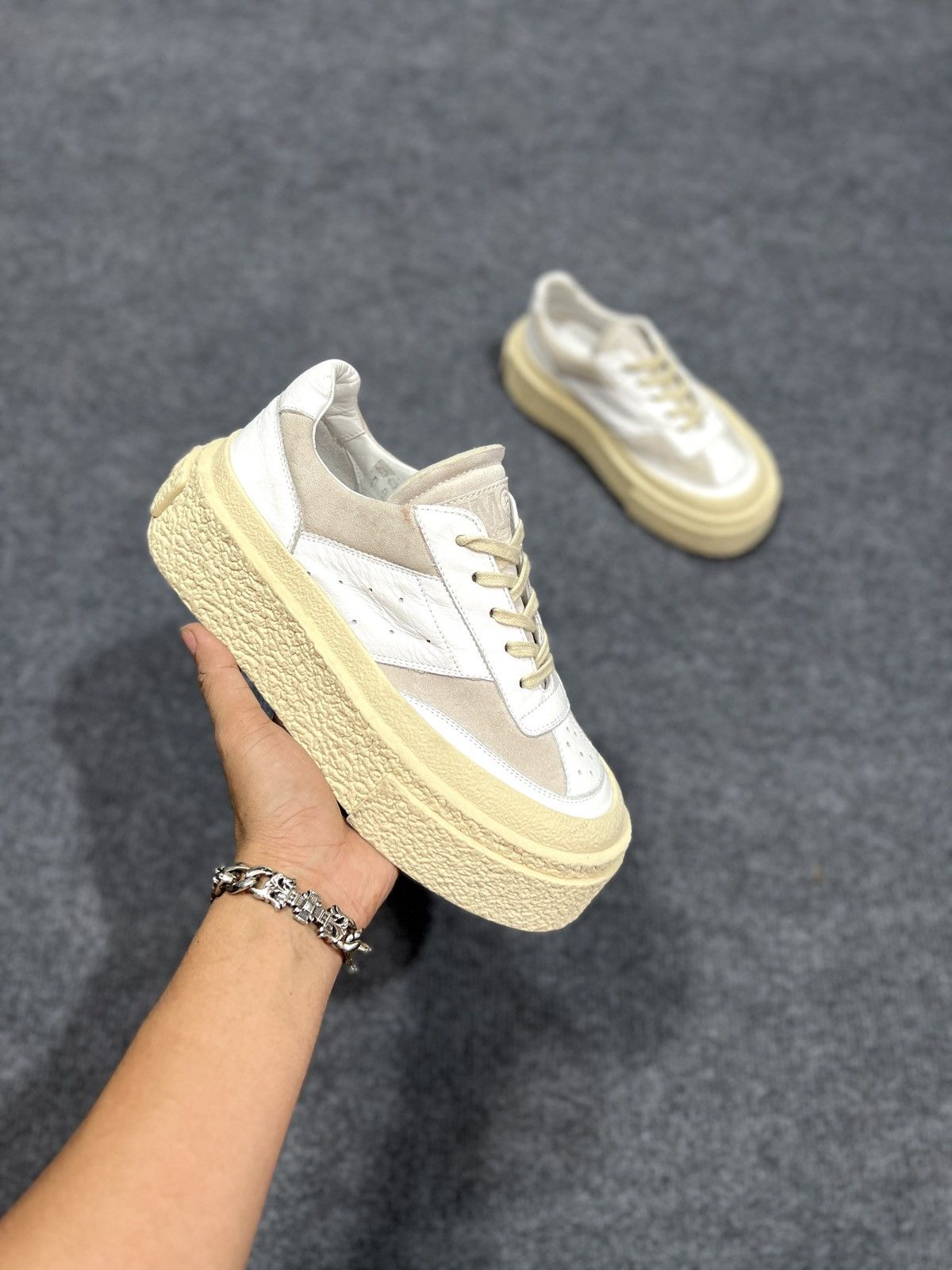 MM6 Maison Matgiela ss15 chunky flatform Size US 8 / IT 38 - 9 Thumbnail