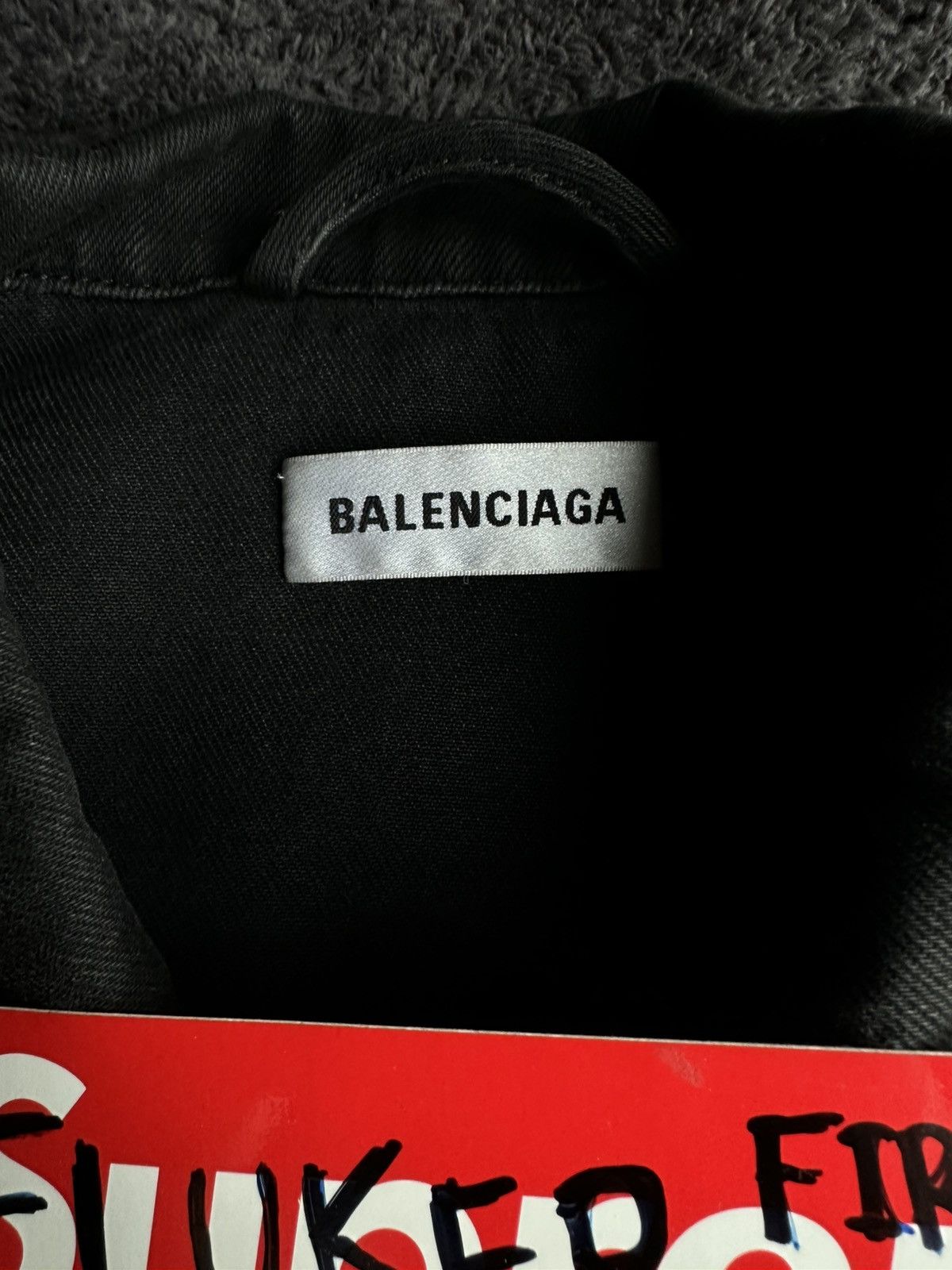 Balenciaga Balenciaga embroidered denim jacket Size US XL / EU 56 / 4 - 8 Thumbnail