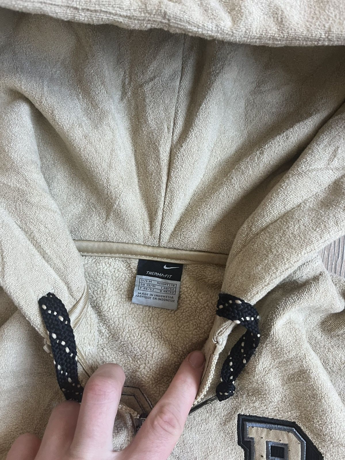 Nike Nike “BG” Hoodie – Beige / Vintage Wash Size US L / EU 52-54 / 3 - 6 Thumbnail