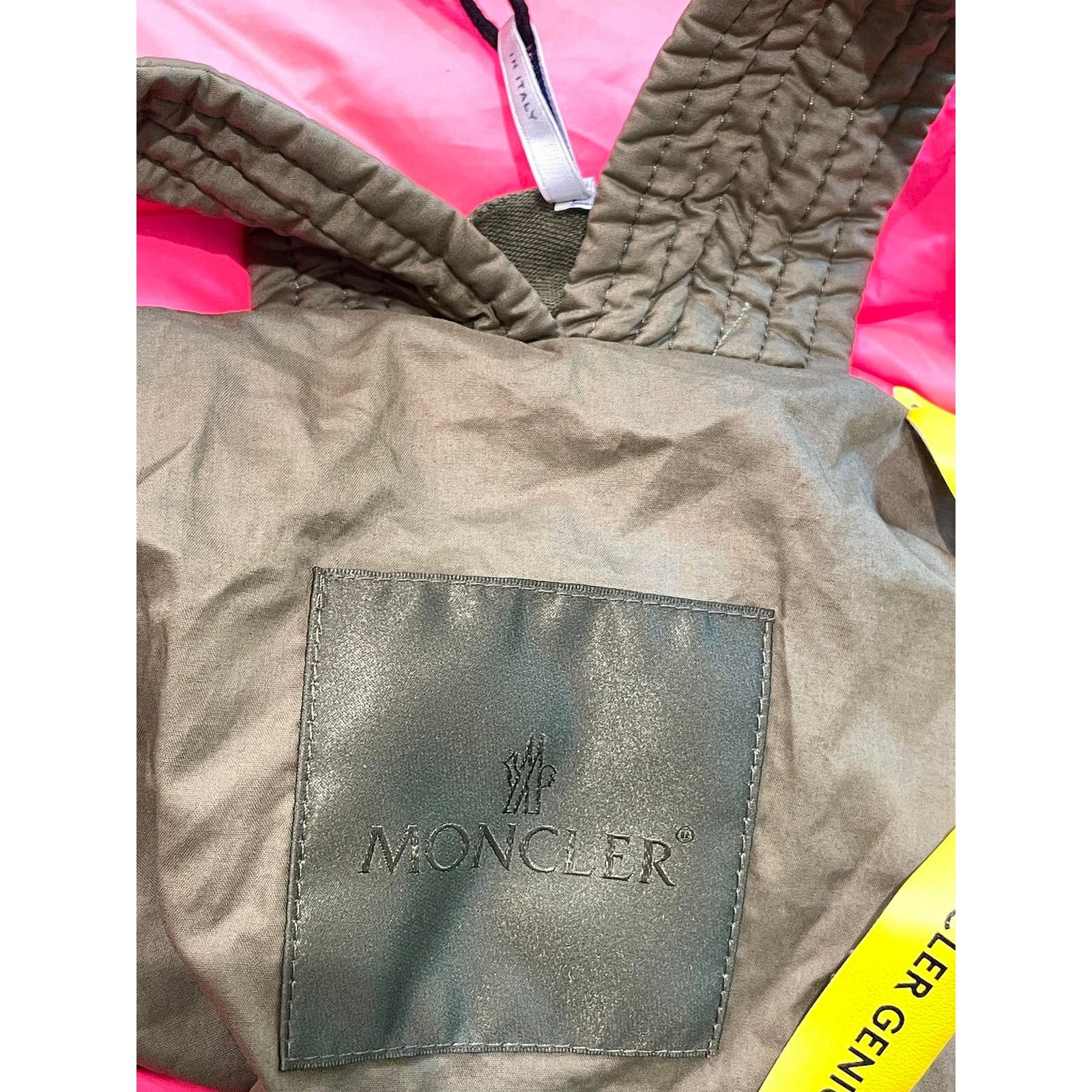 Moncler Moncler Hooded Puffer Pink Jacket Size US L / EU 52-54 / 3 - 4 Thumbnail
