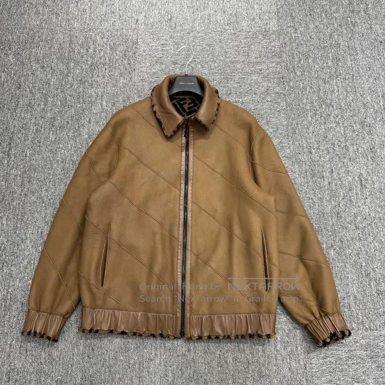 Fendi Fendi Leather and Fur Integrated Double-Faced Jacket Size US M / EU 48-50 / 2 - 6 Thumbnail