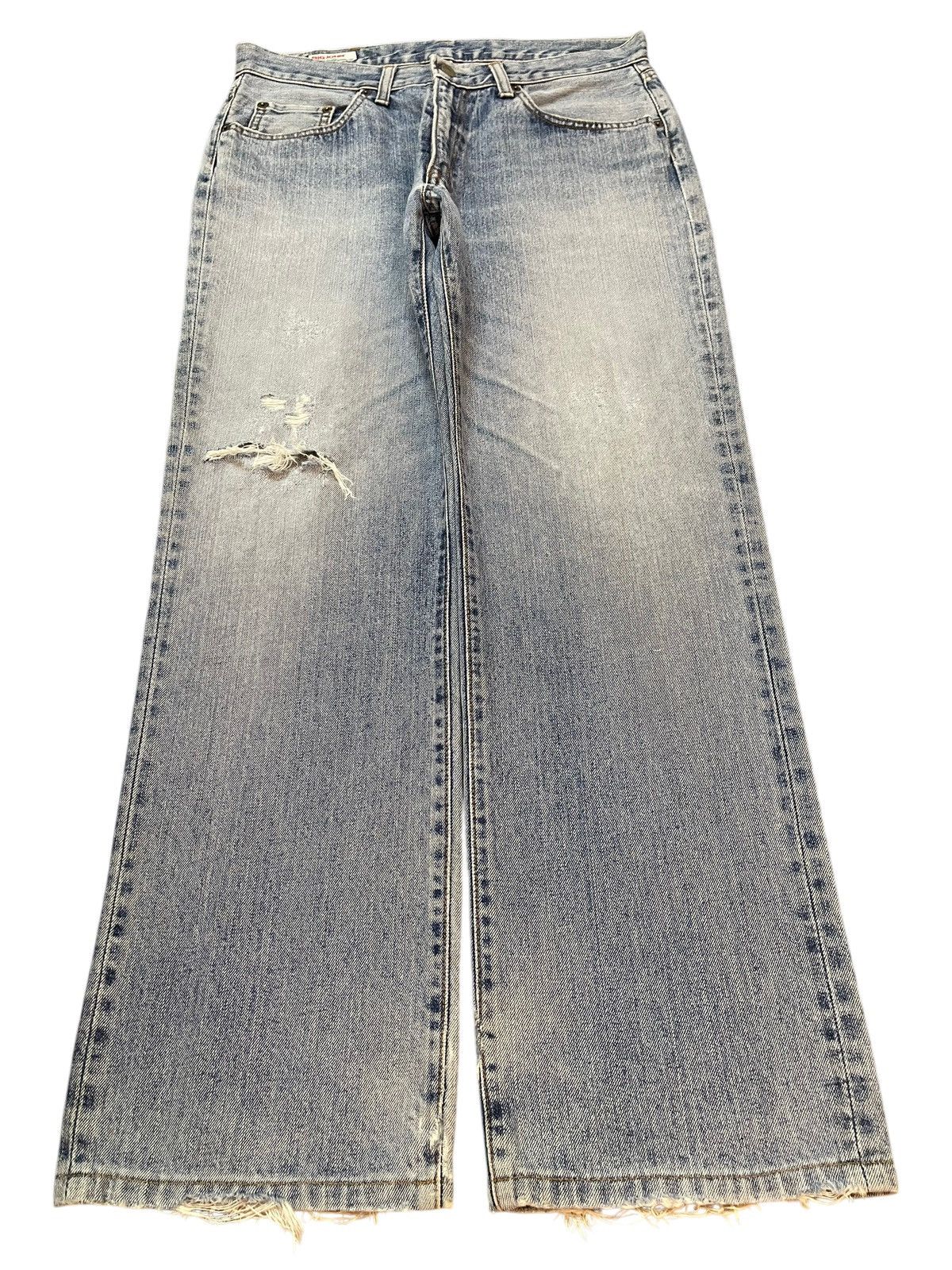 Big John Vintage Big John Faded Wash Distress Style Baggy Jeans Size US 32 / EU 48 - 1 Thumbnail