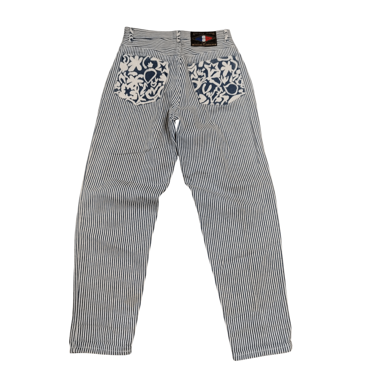 American Apparel Vintage America Jeans stripe hickory and floral Size US 30 / EU 46 - 2 Thumbnail