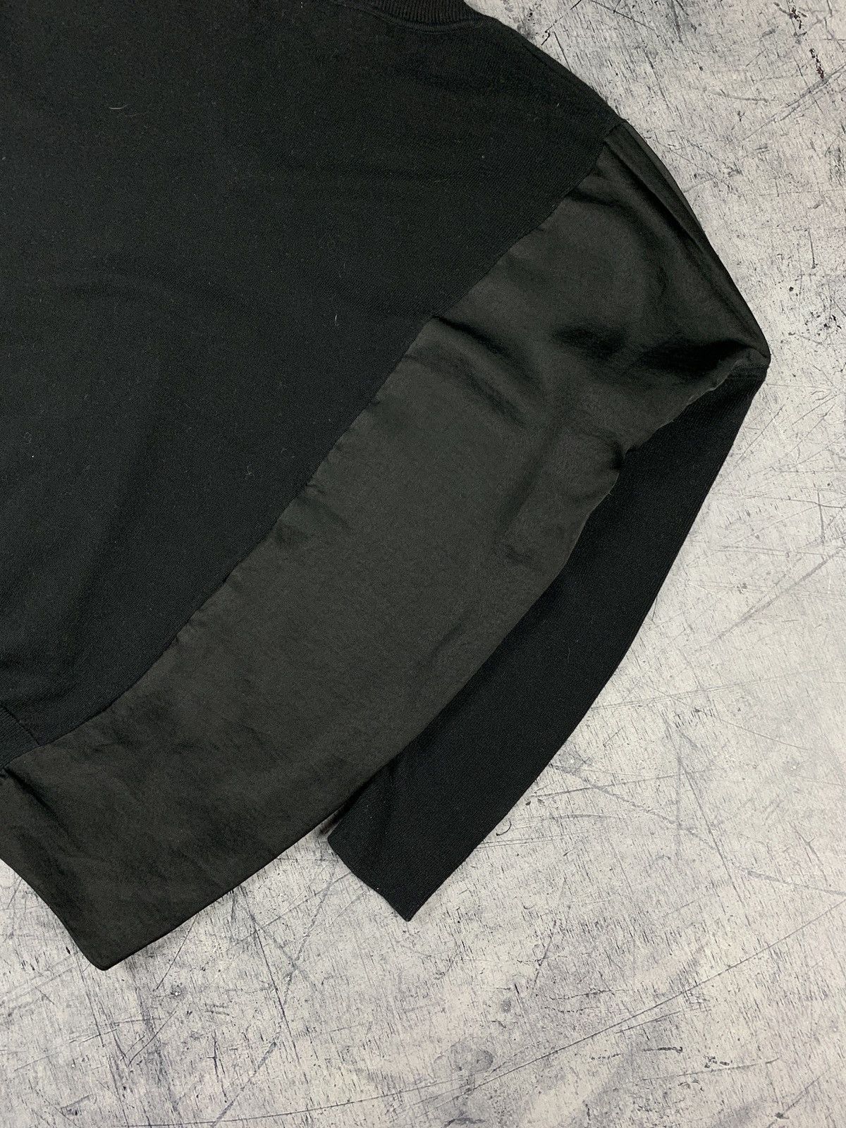 Allsaints Designer AllSaints V-Neck Sweater Black Alda Panel Luxury Size S / US 4 / IT 40 - 9 Thumbnail