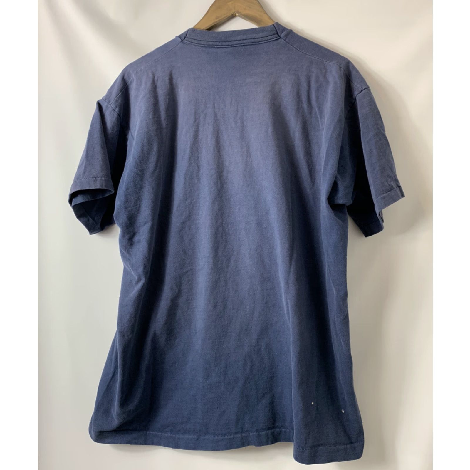 Fruit Of The Loom VINTAGE Alaska Map Shirt Fruit of the Loom XL Blue 90s Map Mens T-Shirt Size US XL / EU 56 / 4 - 4 Thumbnail