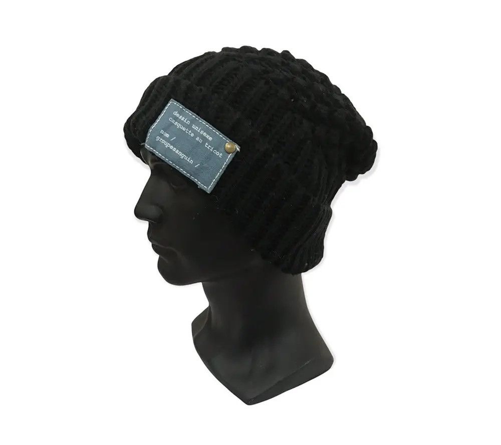 image of Knit Beanie Hat, Men's