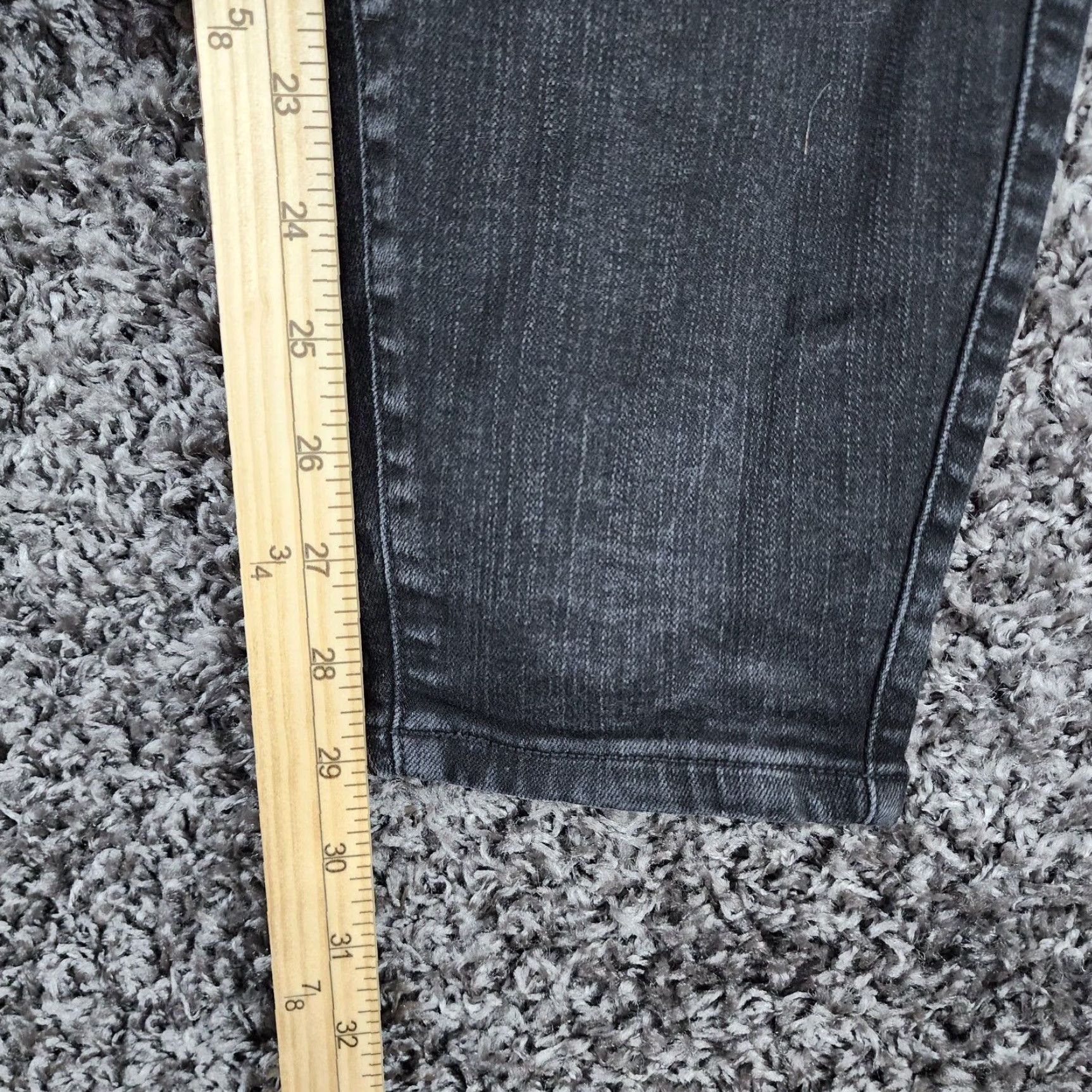 Torrid Torrid Bombshell Jeans Women 22T Black Distressed Ripped Skinny Womens Size 40" / US 18 - 5 Thumbnail