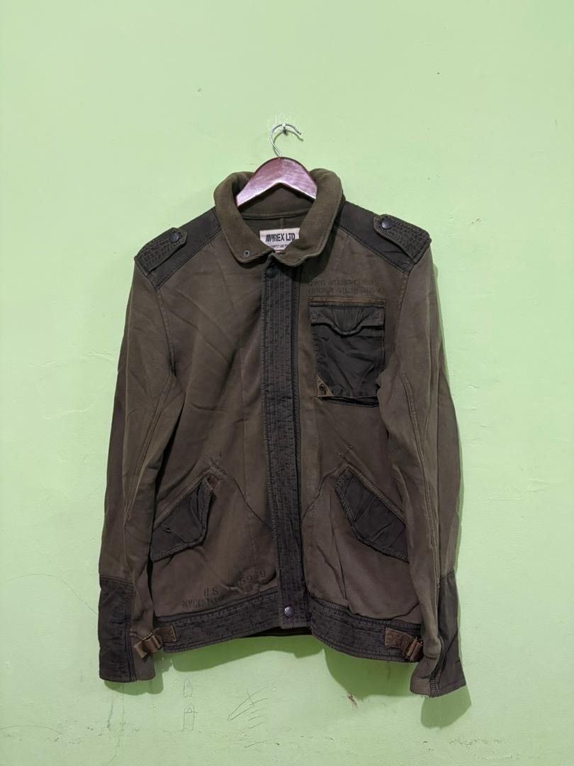 Avirex Vtg Avirex Army Military Jacket Design 3 Pocket Design Size US M / EU 48-50 / 2 - 1 Thumbnail