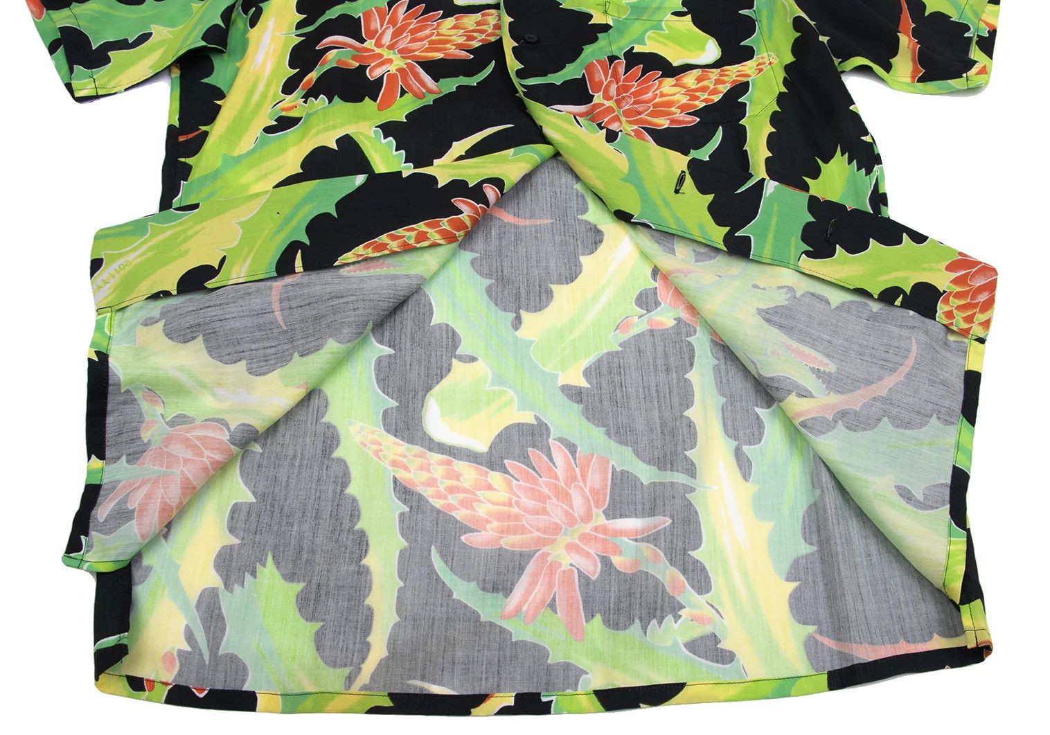 Yohji Yamamoto Yohji Yamamoto Crocodile Aloe Print Aloha Shirt Size US M / EU 48-50 / 2 - 11 Thumbnail
