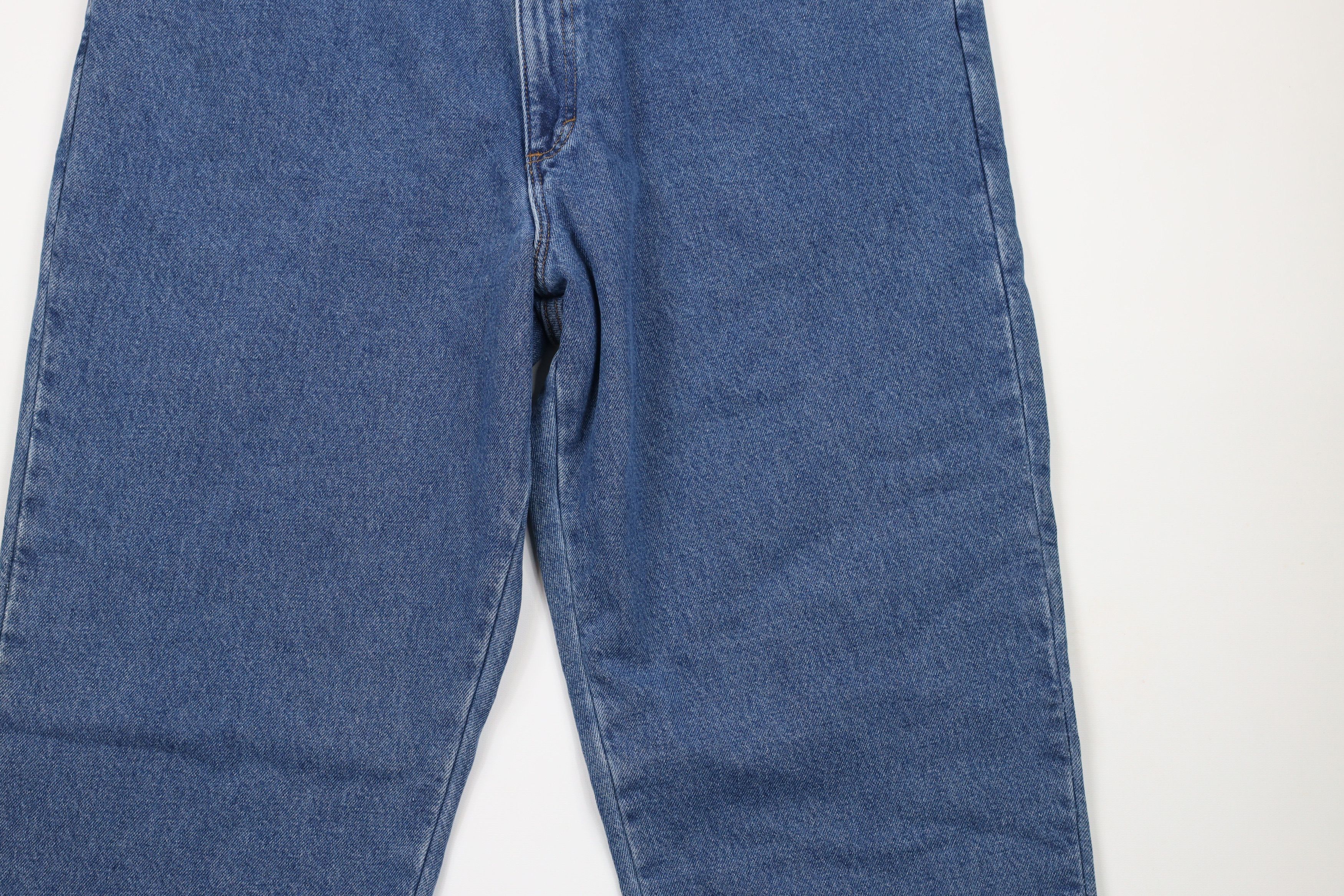 L.L. Bean × Vintage Vintage LL Bean Natural Fit Flannel Lined Denim Jeans Blue Size US 40 / EU 56 - 4 Thumbnail