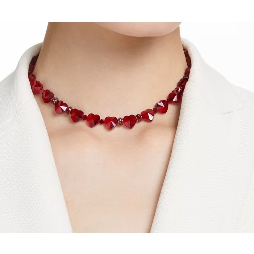 Swarovski Swarovski Somnia necklace Mixed cuts, Heart, Red Size ONE SIZE - 3 Thumbnail