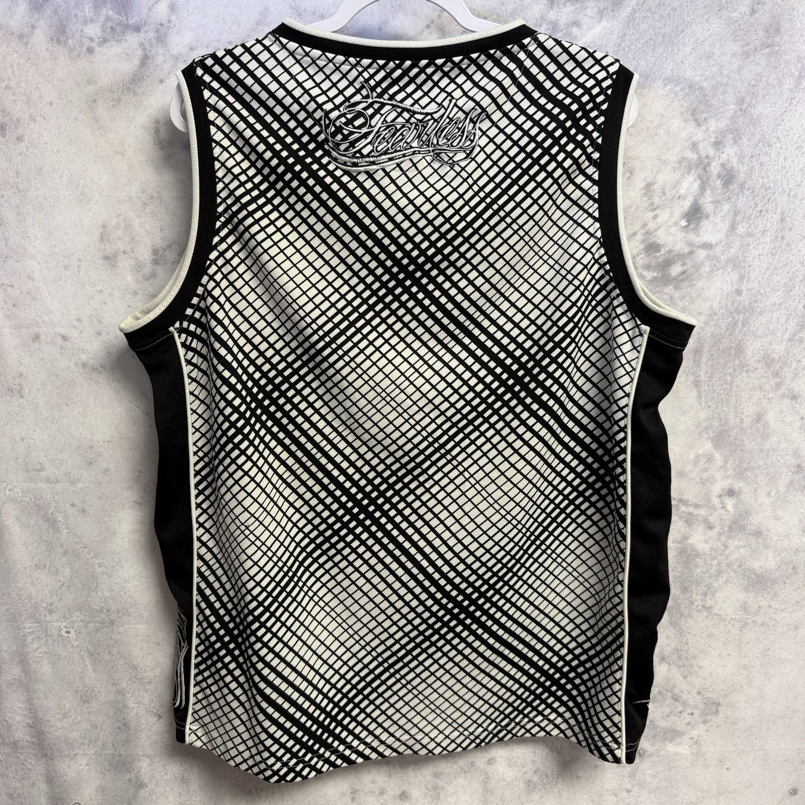Vintage Vintage Y2K Fearless Jersey Mens Large Grunge Streetwear Size US L / EU 52-54 / 3 - 2 Thumbnail