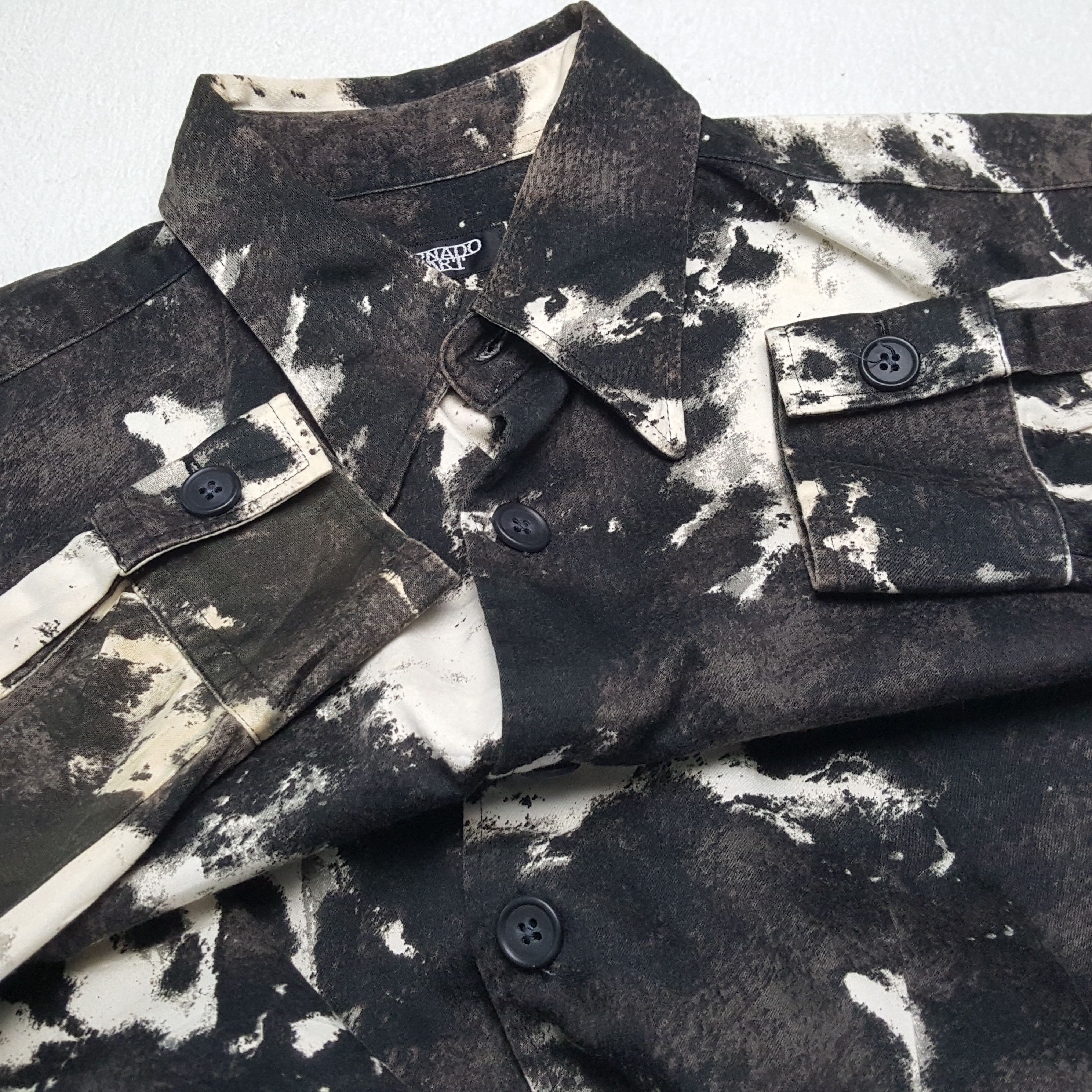 Japanese Brand × Tornado Mart × Vintage TORNADO MART Fashion Art Style Shirt Size US M / EU 48-50 / 2 - 7 Thumbnail