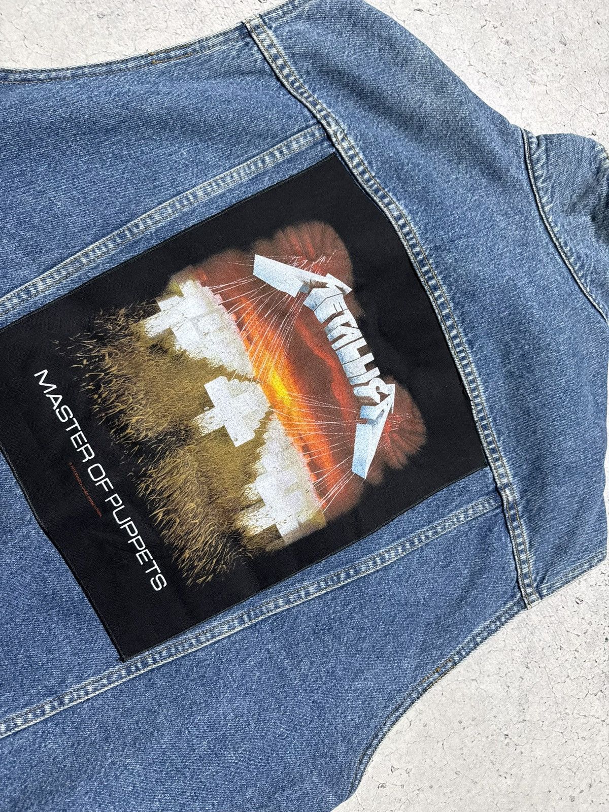 Levi's Vintage Clothing Levis Metallica Denim Reversible Jacket Size XL Vintage Size US XL / EU 56 / 4 - 8 Thumbnail