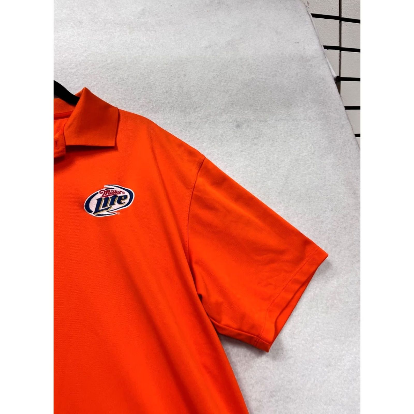 Nike Nike Golf Polo Shirt XL Dri-Fit Orange Logo - #426A Size US XL / EU 56 / 4 - 5 Thumbnail