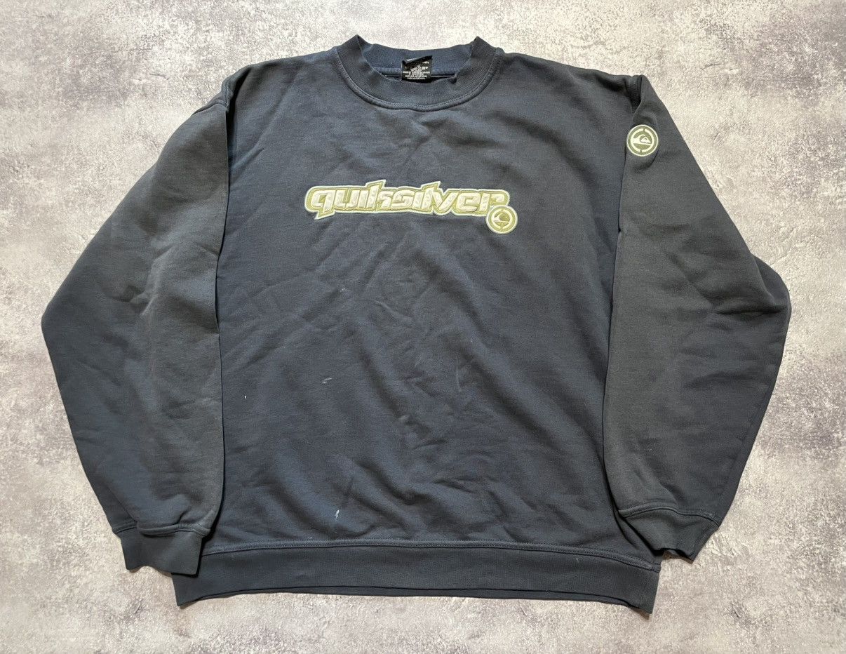 Quiksilver Vintage RARE Quilsilver surf sweathirt Size US L / EU 52-54 / 3 - 1 Thumbnail