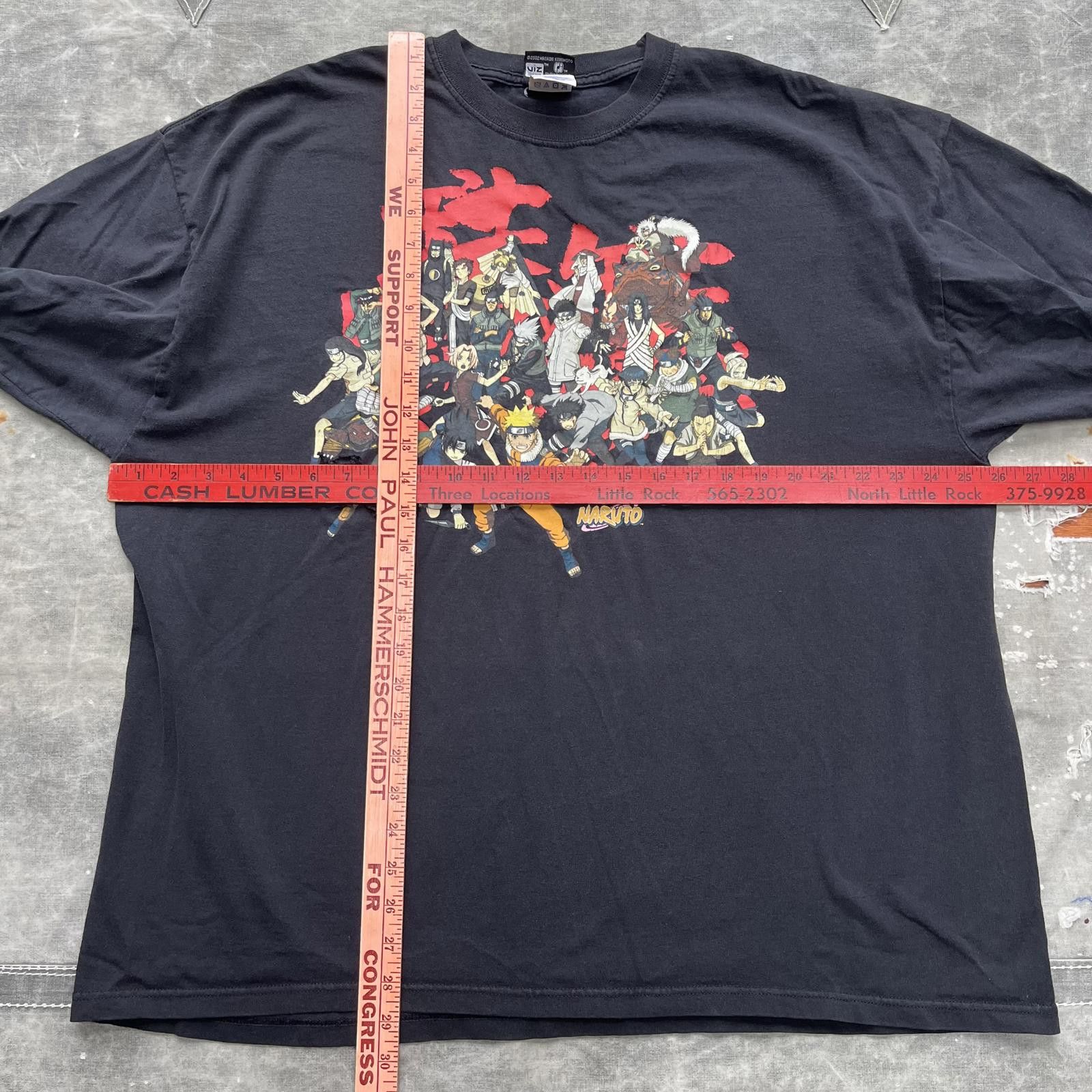 Ripple Junction × Vintage Vintage Y2K 2002 Naruto Entire Cast Rare XXL Anime Shirt Size US XXL / EU 58 / 5 - 3 Thumbnail