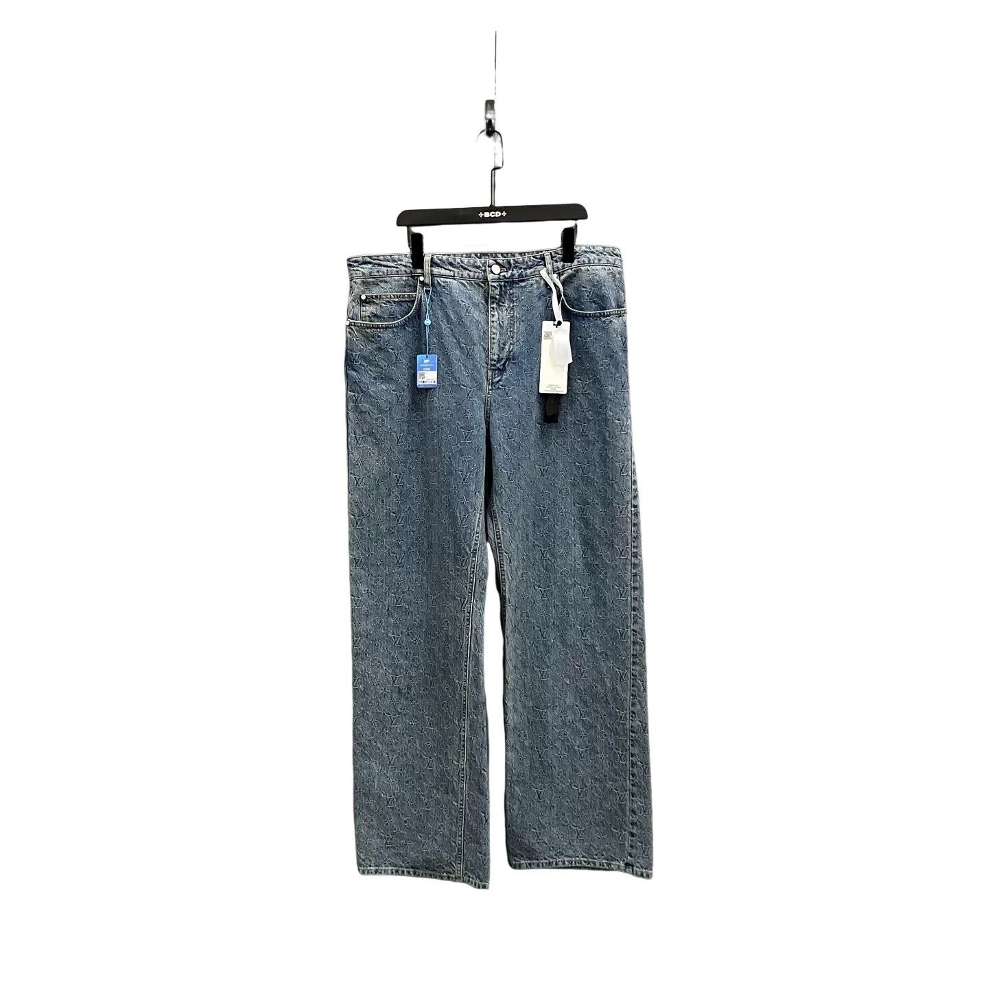 Louis Vuitton Louis Vuitton Monogram Denim Skateboard Pants 38 Size US 30 / EU 46 - 1 Thumbnail