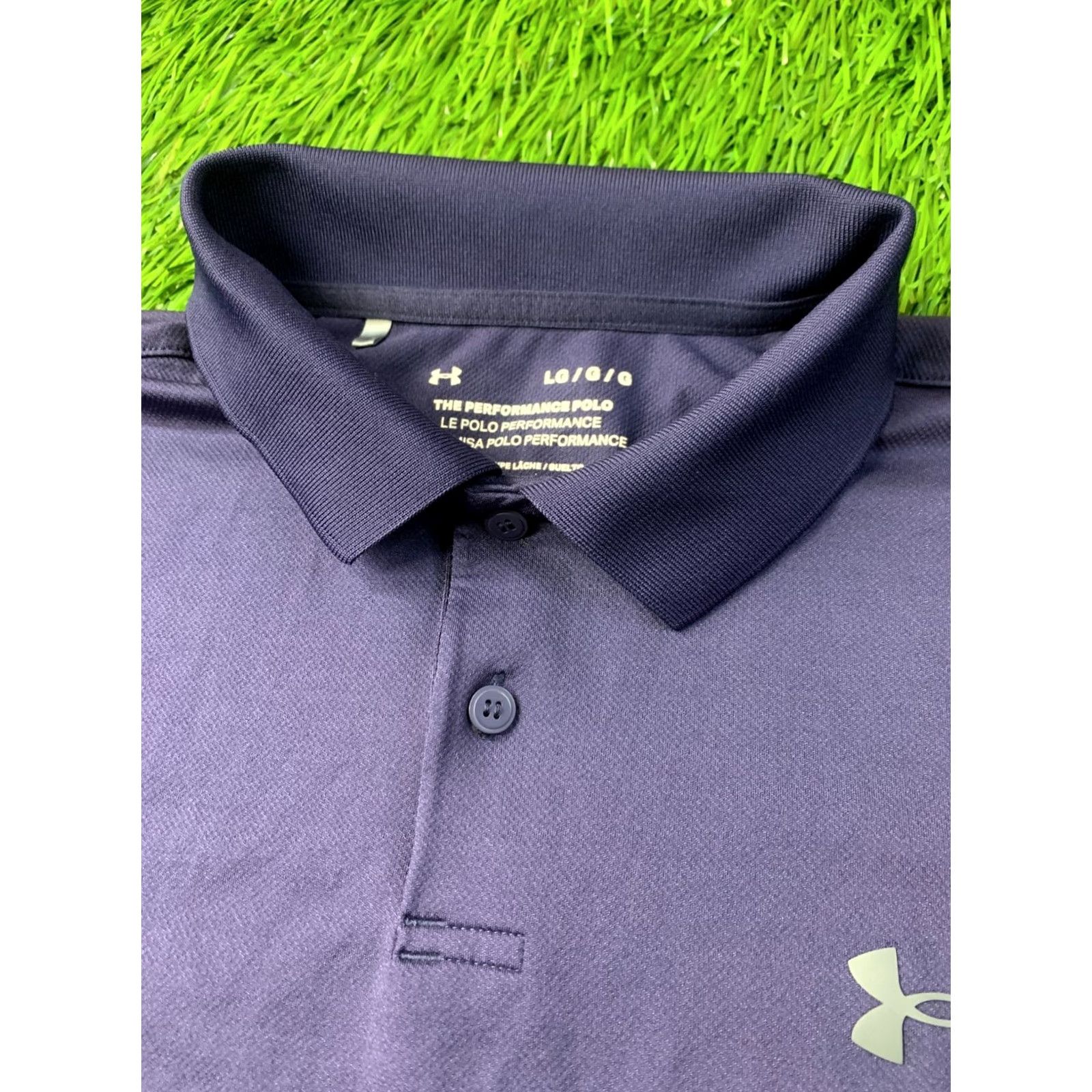 Under Armour Under Armour Performance Polo Shirt Navy Blue 2023 Mens L Short Sleeve Polo Shirt Jersey Polo Shirt Size US L / EU 52-54 / 3 - 4 Thumbnail