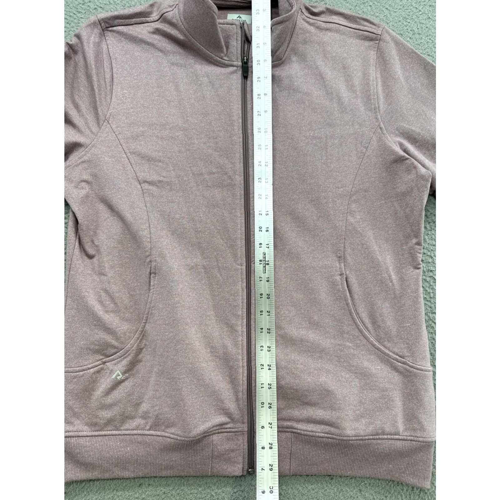 Pinko Ridgecut Toughwear Full Zip Pink Jacket Women XL Fleece Sweater Coat Size XL / US 12-14 / IT 48-50 - 7 Thumbnail