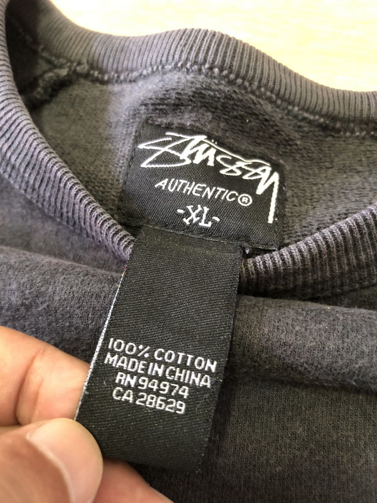 Stussy Stussy 80 faded sweatshirt Size US M / EU 48-50 / 2 - 11 Thumbnail