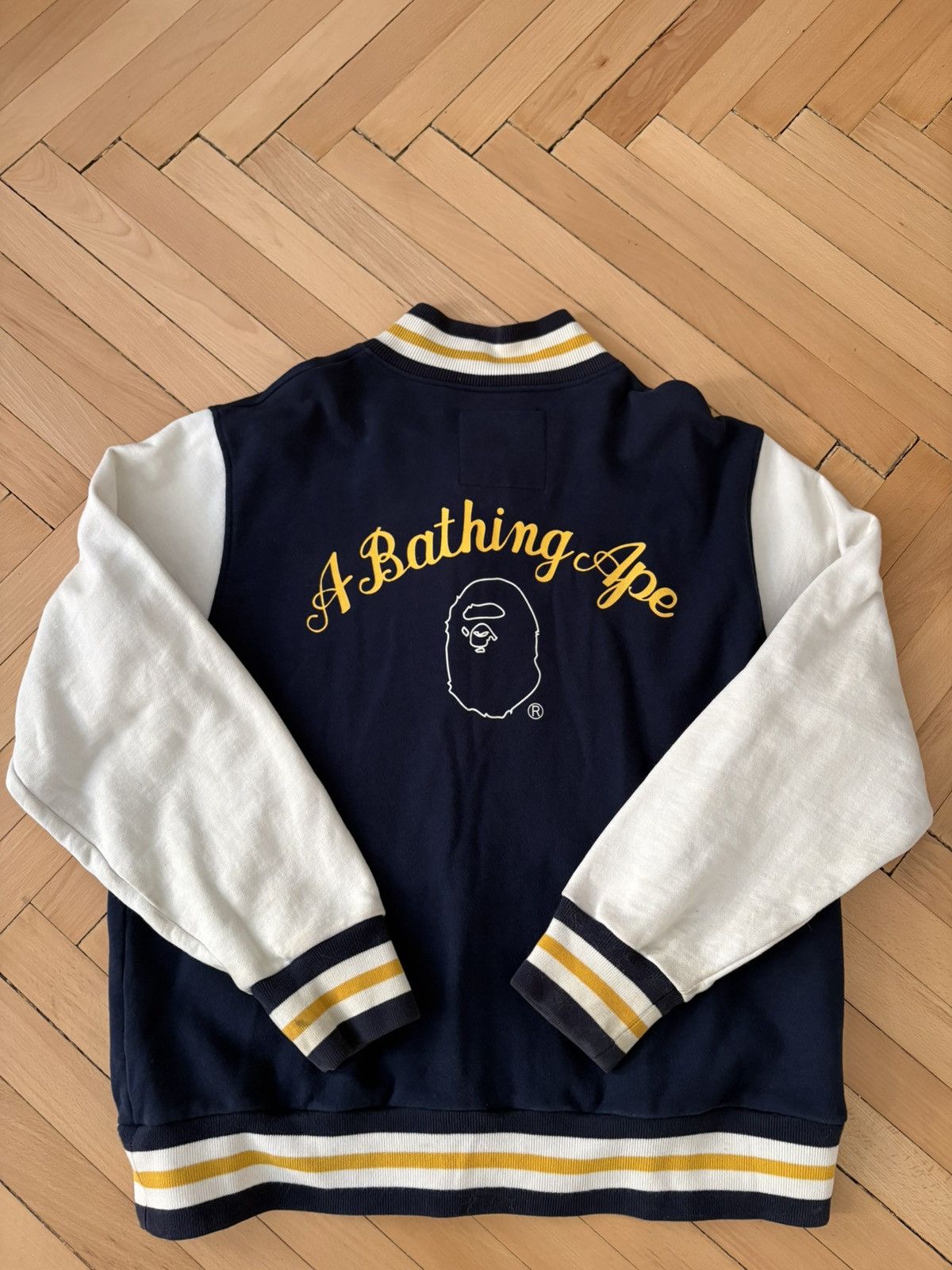 Bape Bape varsity jacket „ANSKA“ F/W 2006 Size US L / EU 52-54 / 3 - 2 Thumbnail