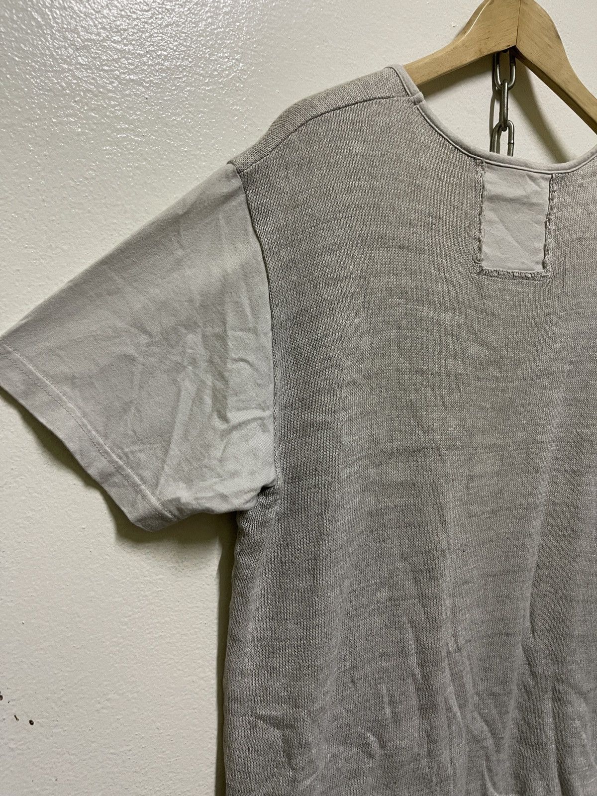 Japanese Brand Duret Sample Double Layer Knit T Shirt Size US L / EU 52-54 / 3 - 8 Thumbnail