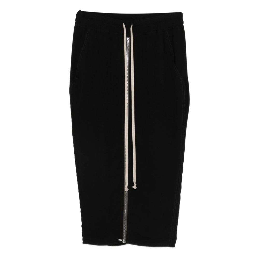 Rick Owens Rick Owens BLACK Skirts - Straight Skirts Size 27" / US 4 / IT 40 - 1 Thumbnail