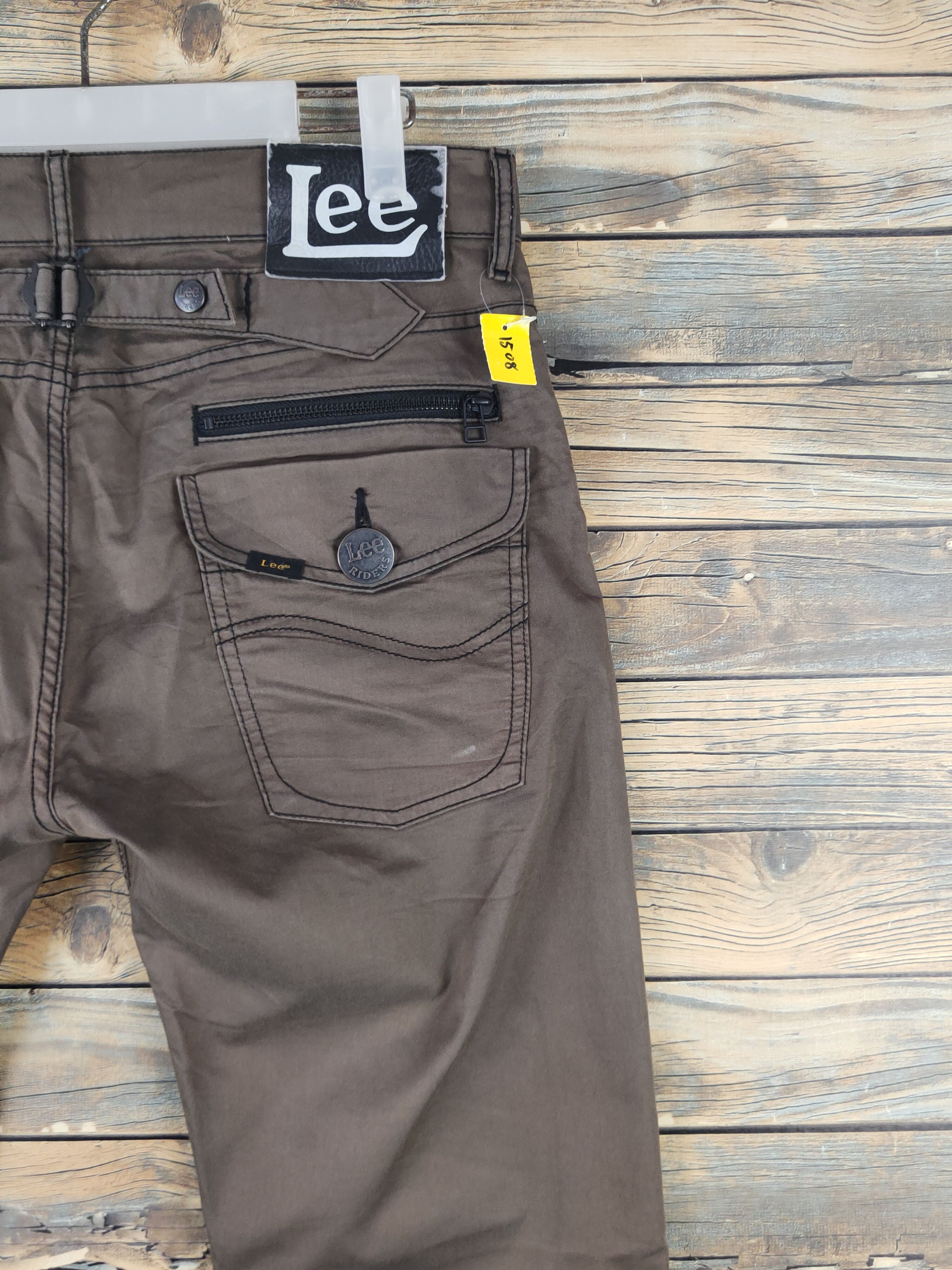 Lee DL Lee Brown Multipocket Casual Pants #1508 Size US 32 / EU 48 - 11 Thumbnail