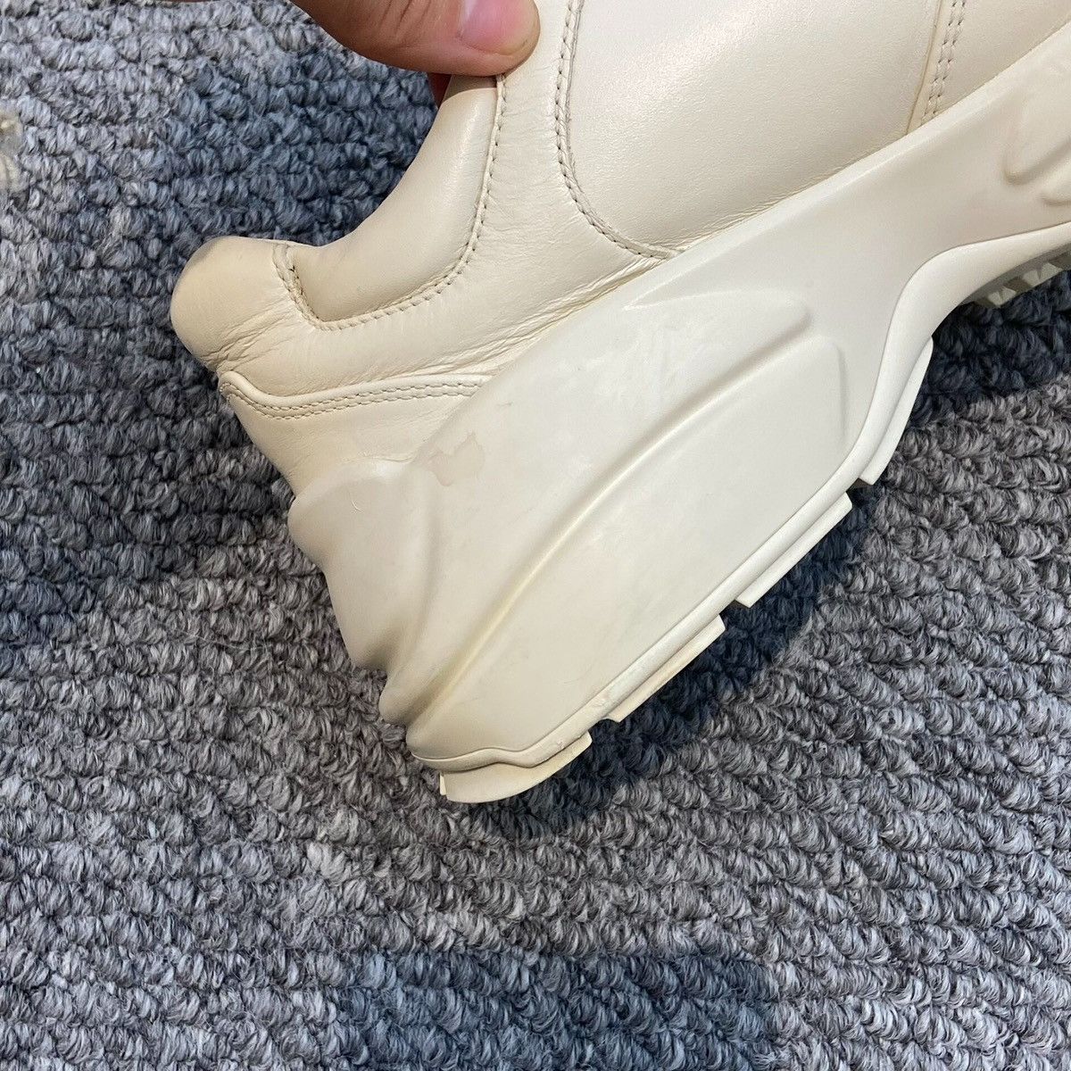 Gucci Gucci Rhyton Leather Sneakers Size US 7 / IT 37 - 9 Thumbnail