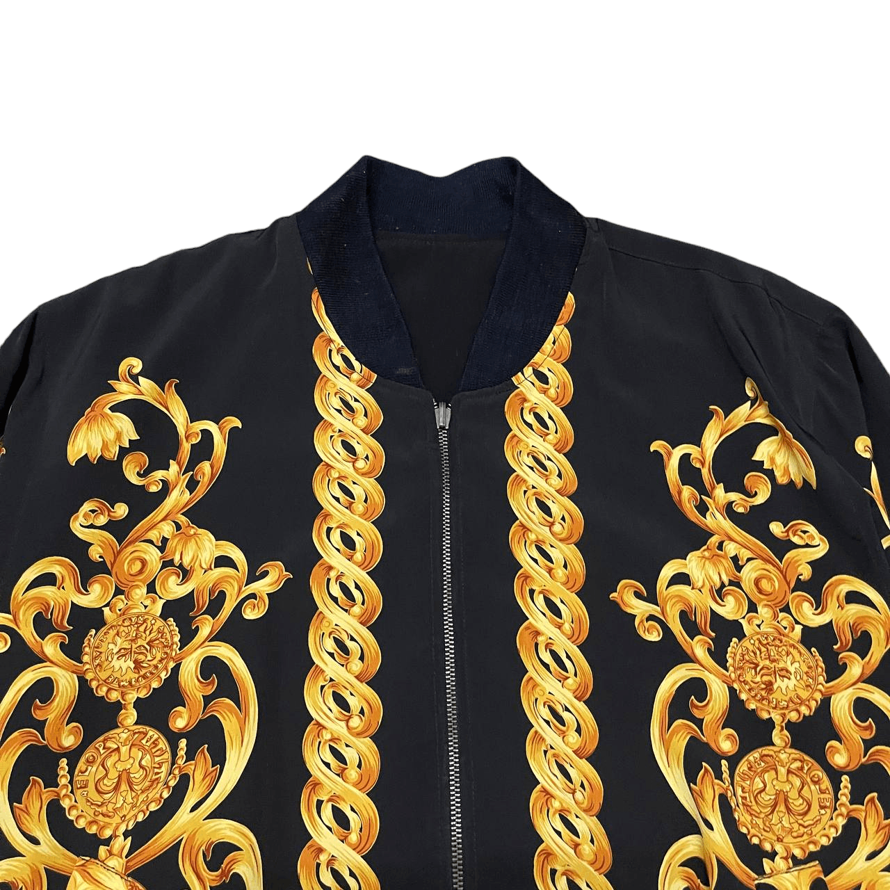 Giorgio Armani Vintage Giorgio Armani Bomber Jacket Reversible Size US L / EU 52-54 / 3 - 12 Thumbnail