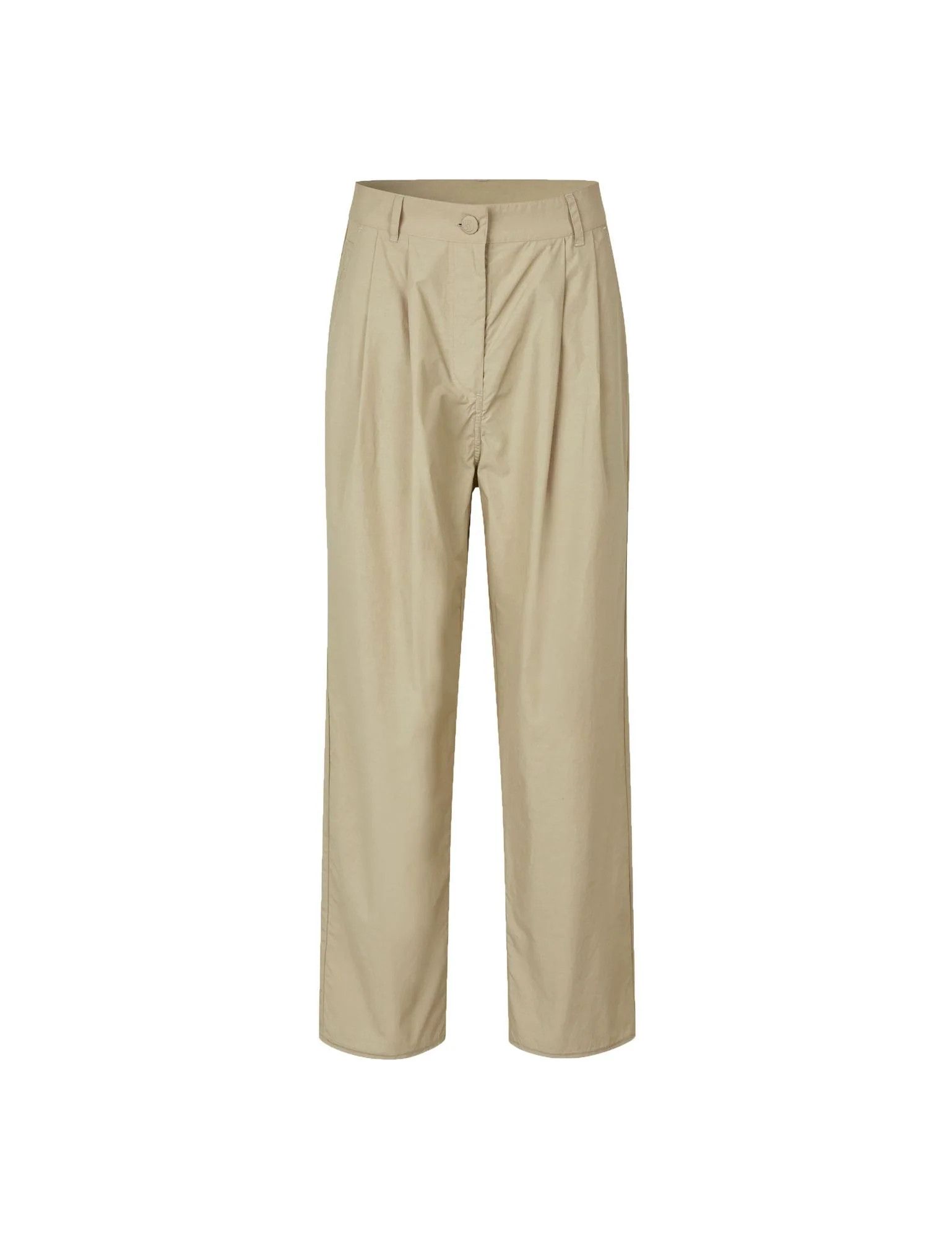 Saks Potts o1s22i1n0924 Lele Pant in Beige Size 27" / US 4 / IT 40 - 1 Thumbnail