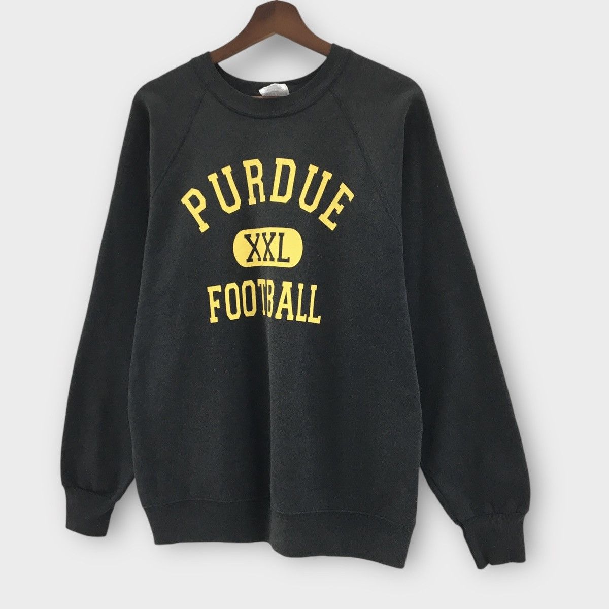 NCAA Vintage 90s Purdue Boilermakers Football Crewneck Size US M / EU 48-50 / 2 - 2 Thumbnail
