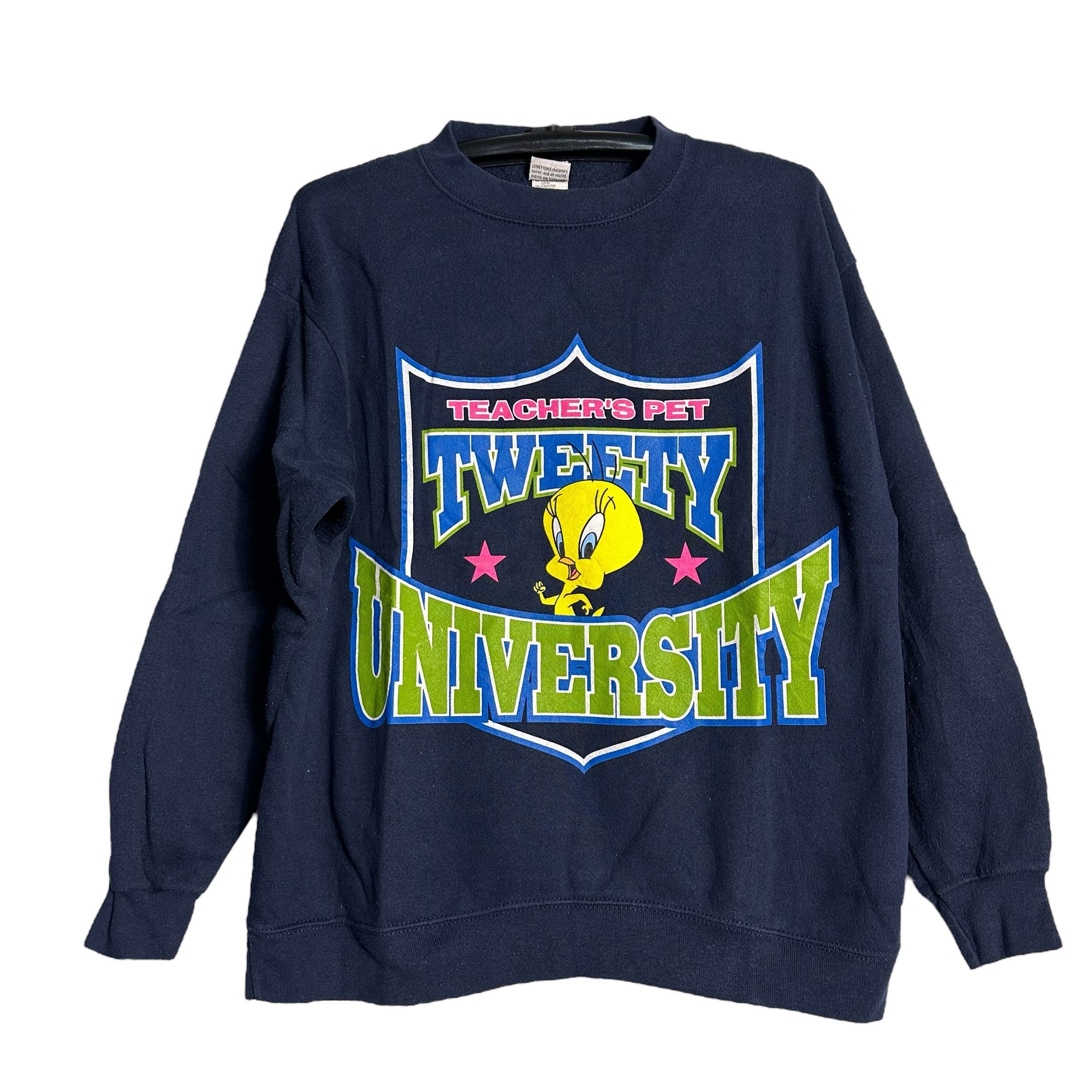 Warner Bros 🔥RARE🔥Vintage Tweety Looney Tunes Warner Bros Sweatshirt Size US M / EU 48-50 / 2 - 1 Thumbnail