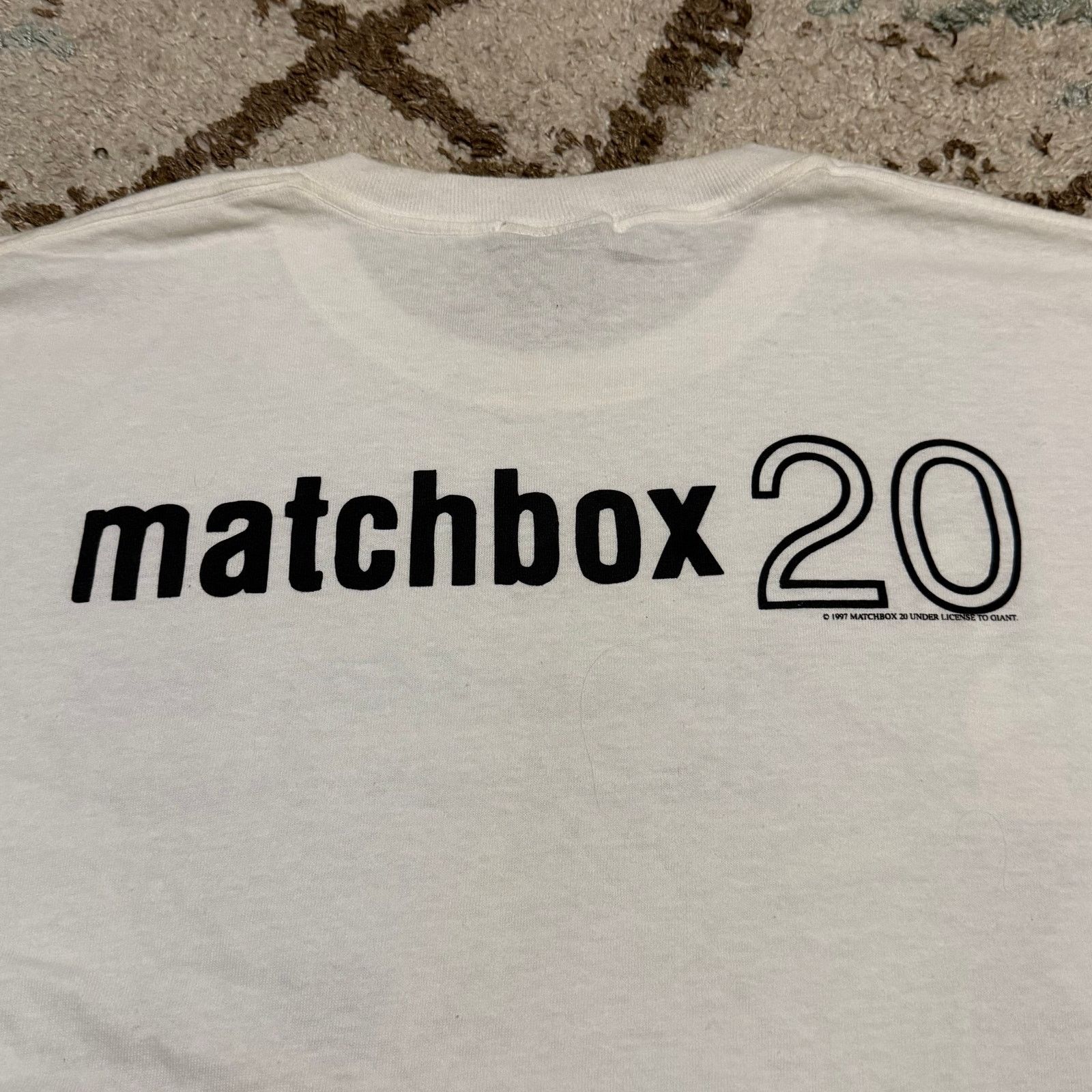 Band Tees × Giant × Vintage 1997 Matchbox 20 Stole My Baby Shirt Size XL Giant Band Tee Size US XL / EU 56 / 4 - 4 Thumbnail
