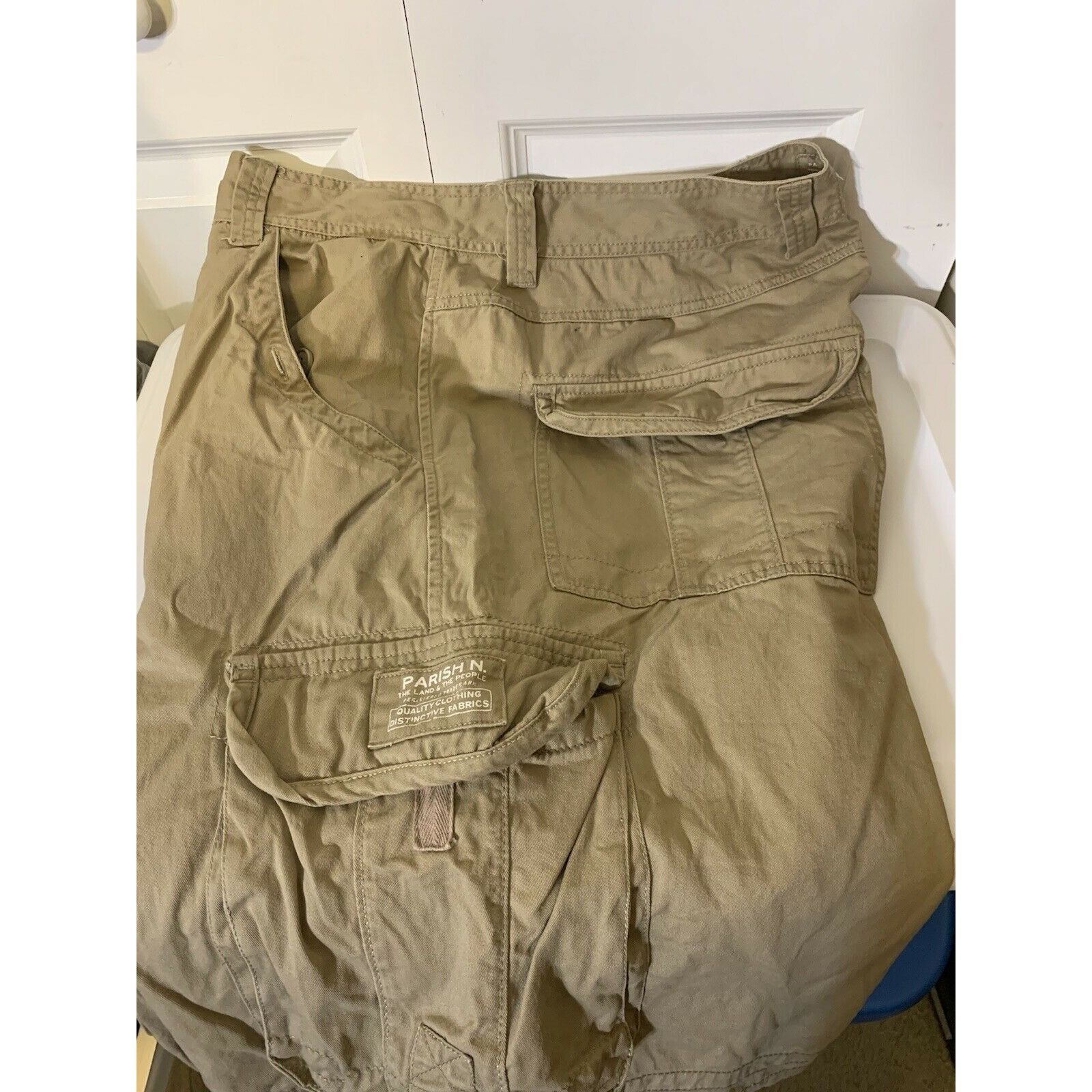 Parish Nation RARE MEN'S Sz 40 TAN PARISH NATION SHORTS Relaxed Fit Casual Size US 40 / EU 56 - 1 Thumbnail