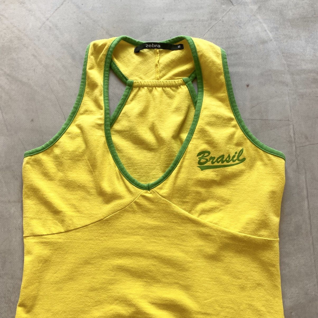 Cop Copine × Hysteric Glamour × Japanese Brand Y2K Brazil Hysteric Glamour Argentina Style Tank Top Size M / US 6-8 / IT 42-44 - 2 Thumbnail