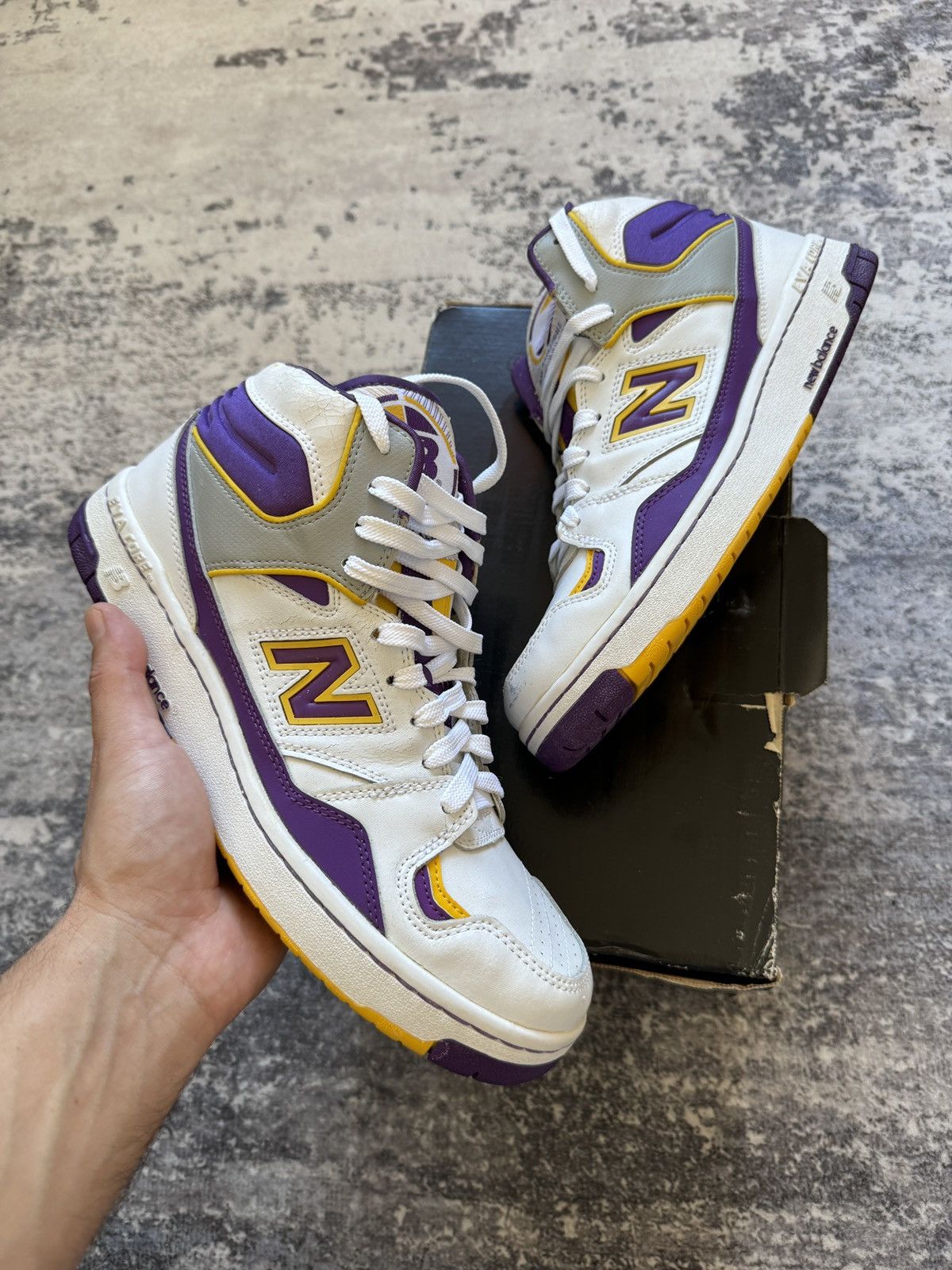 New Balance New Balance BB800 PY James Worthy 10.5 us 44.5 en Lakers Grailed