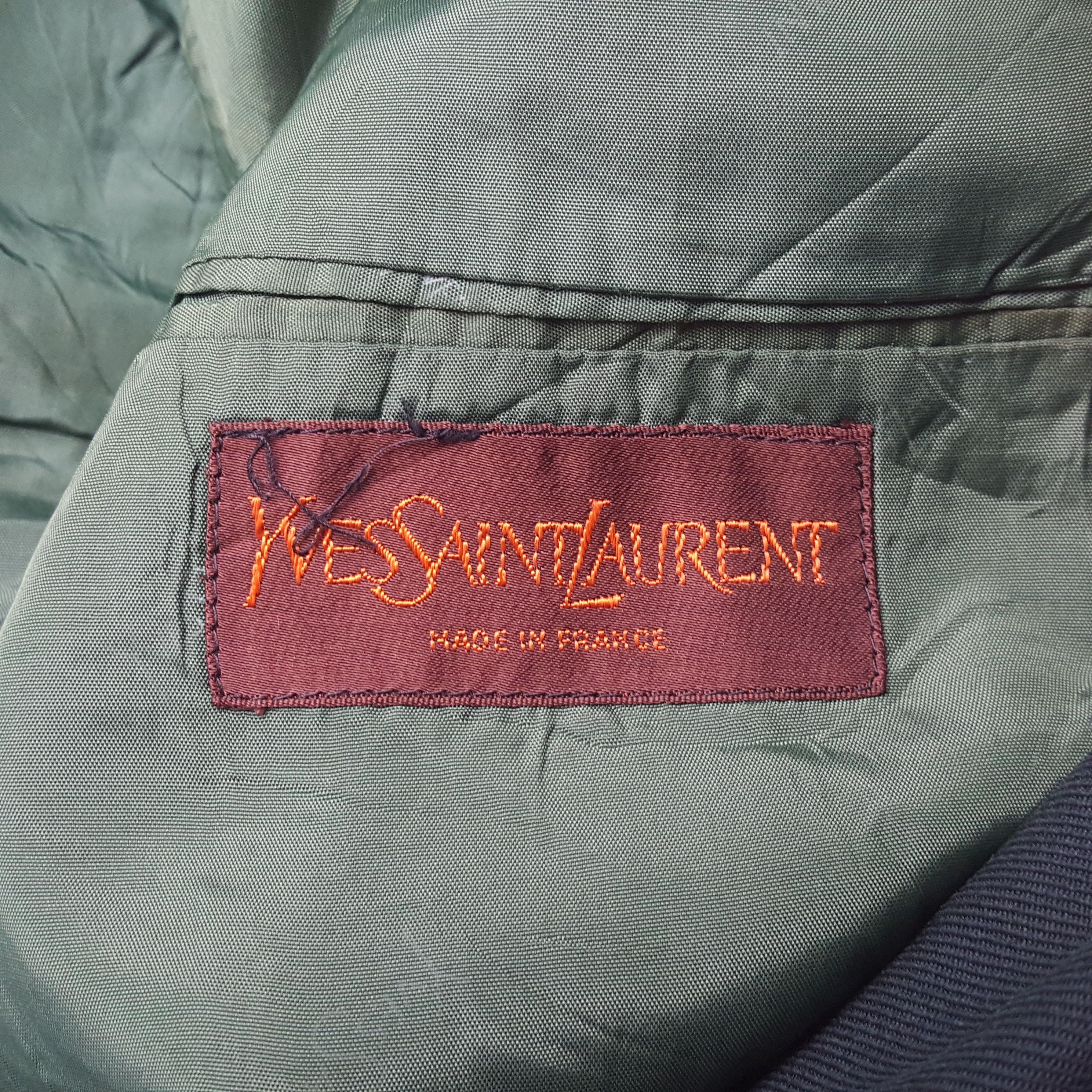 Yves Saint Laurent Vintage Yves Saint Laurent Fashion Brand Coat RR8 Size 40S - 4 Thumbnail