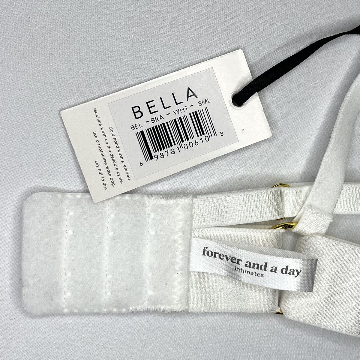 Other NWT Forever and a Day Bella Sheer Ruffle Trim Balconette Bra Size ONE SIZE - 9 Thumbnail