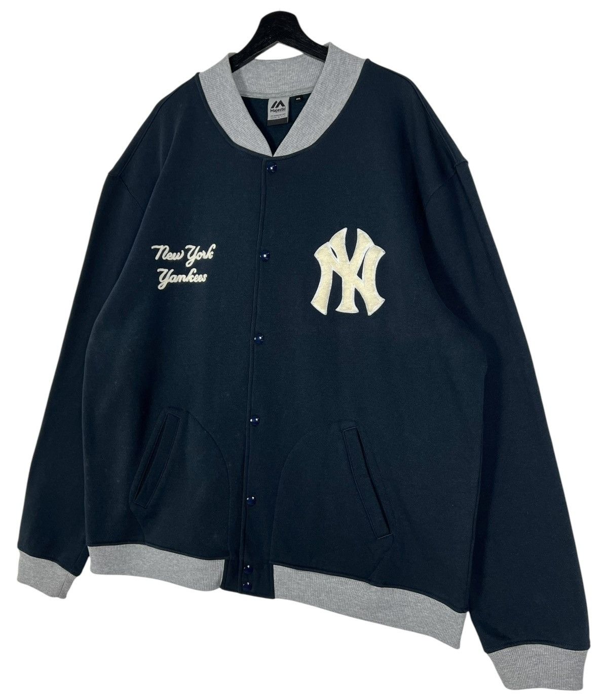 MLB × New York Yankees Vintage New York Yankees Mlb Varsity Jacket Size US XXL / EU 58 / 5 - 3 Thumbnail