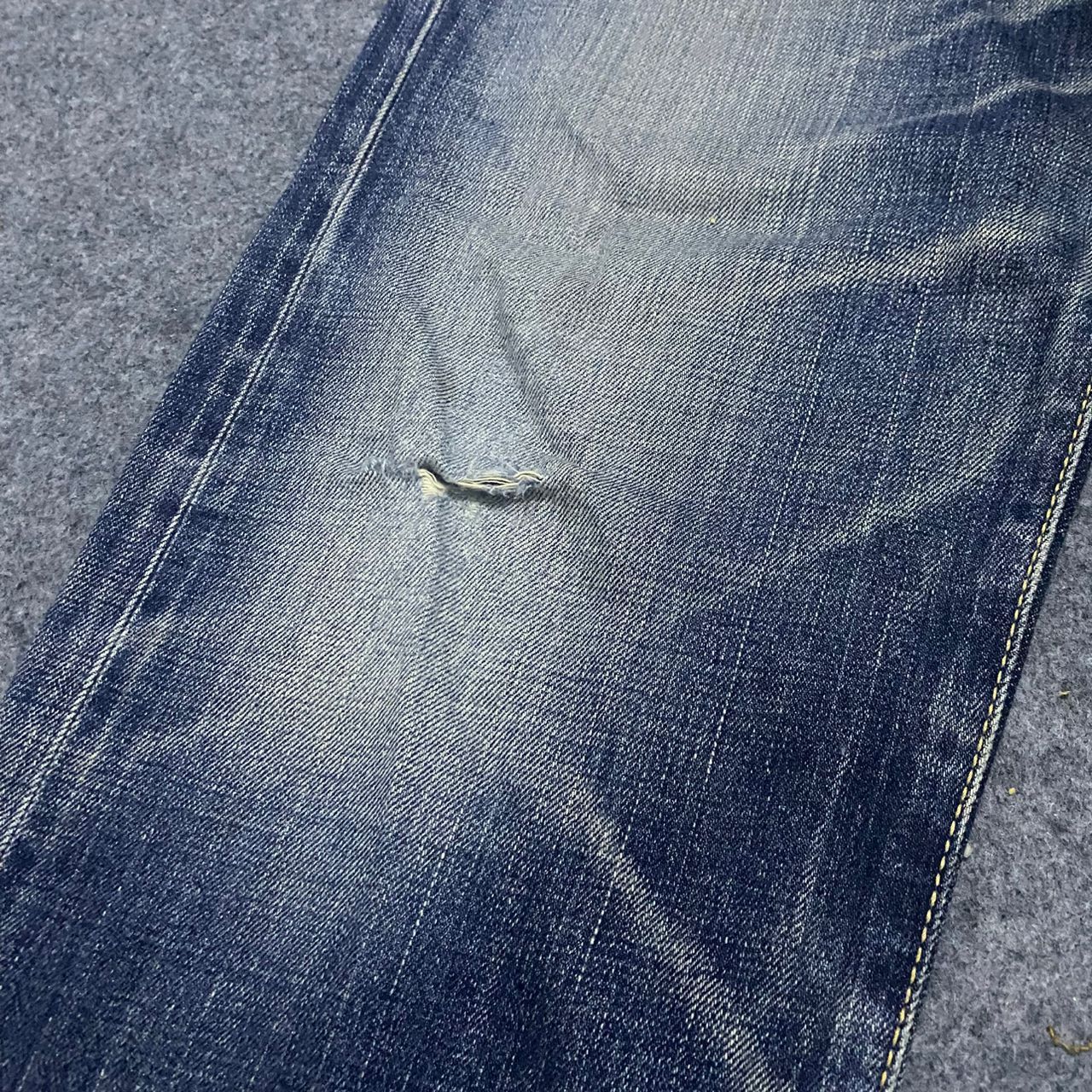 Edwin Vintage Edwin Selvegde Redline Backle Back Denim Size US 36 / EU 52 - 10 Thumbnail